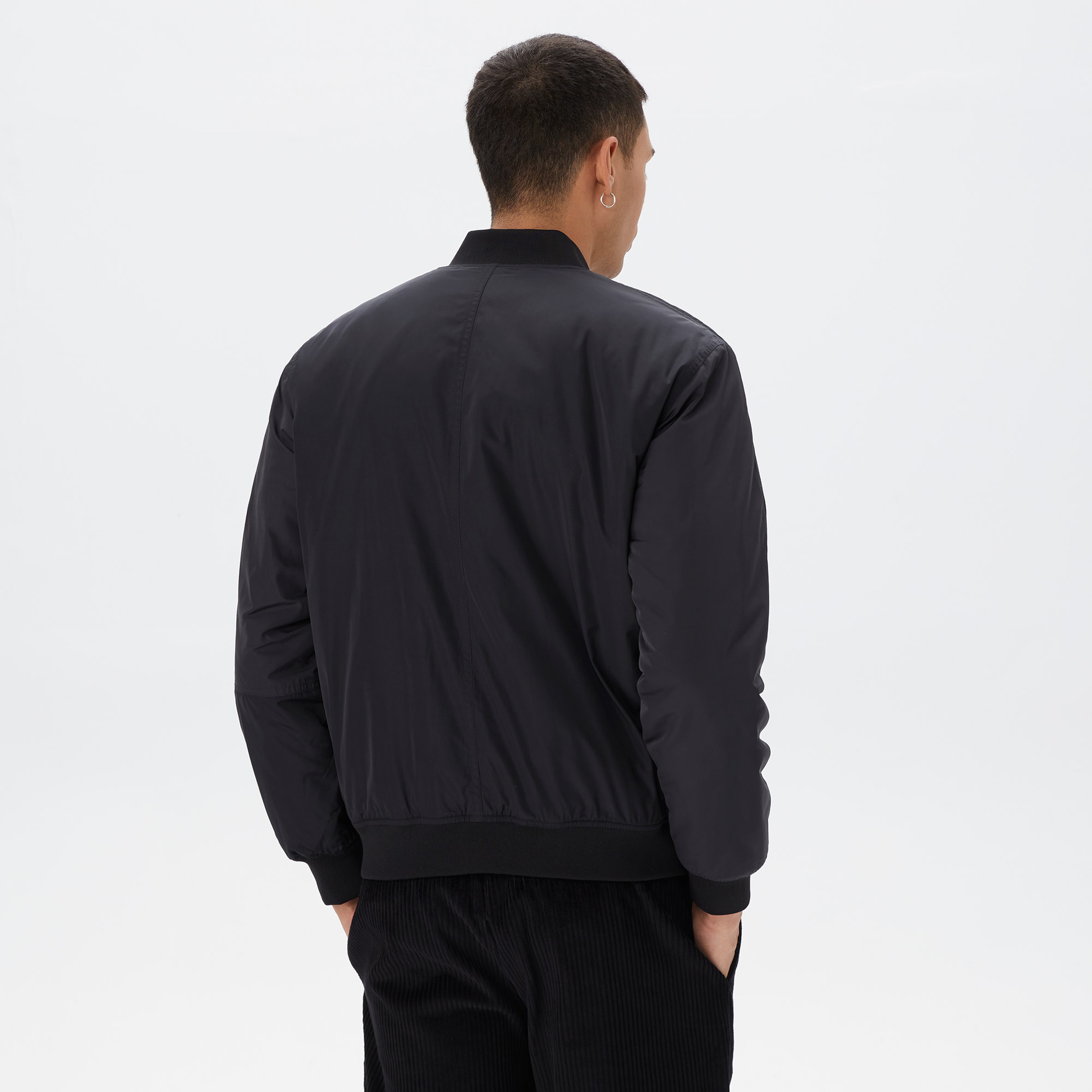 Champion Bomber Erkek Siyah Ceket