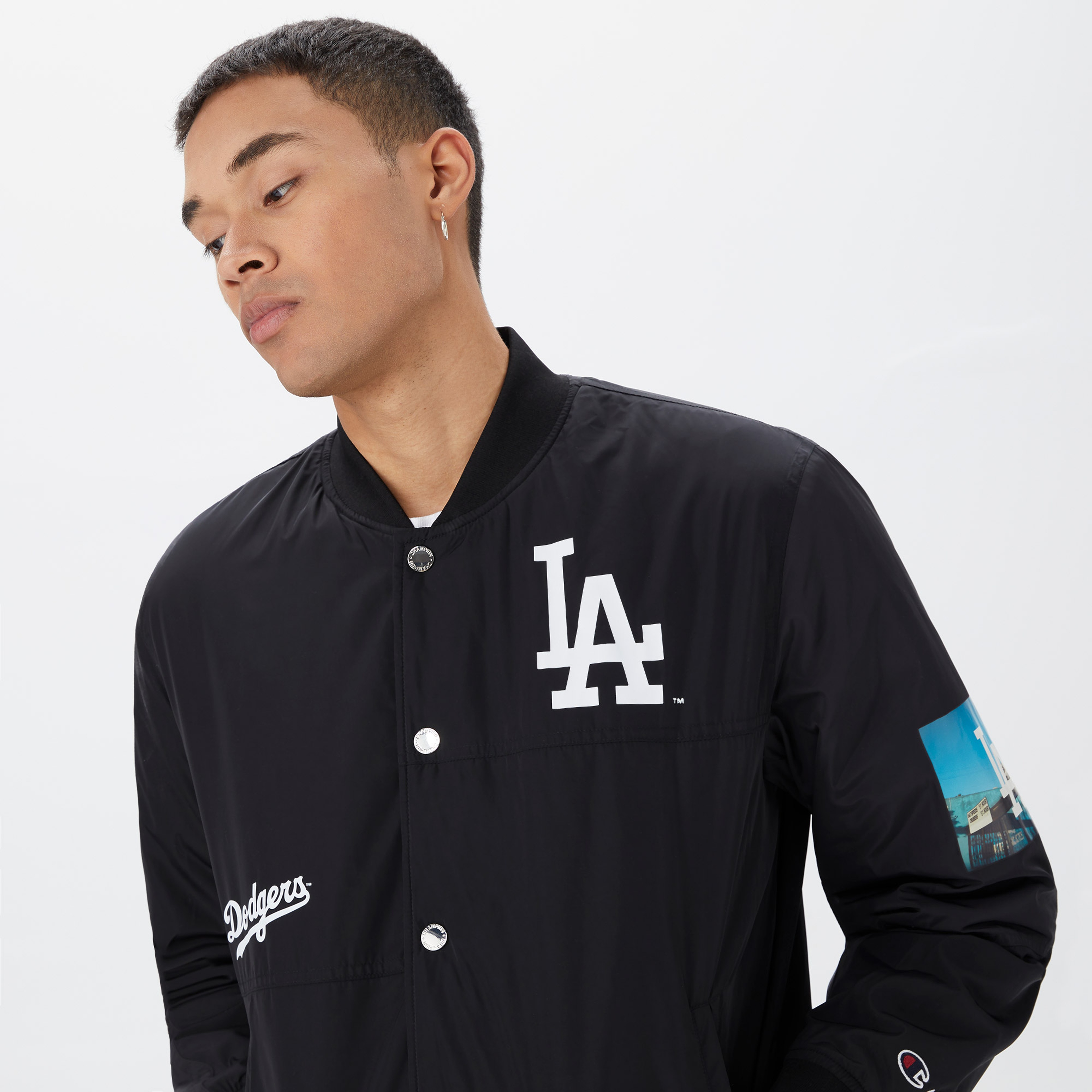 Champion Bomber Erkek Siyah Ceket