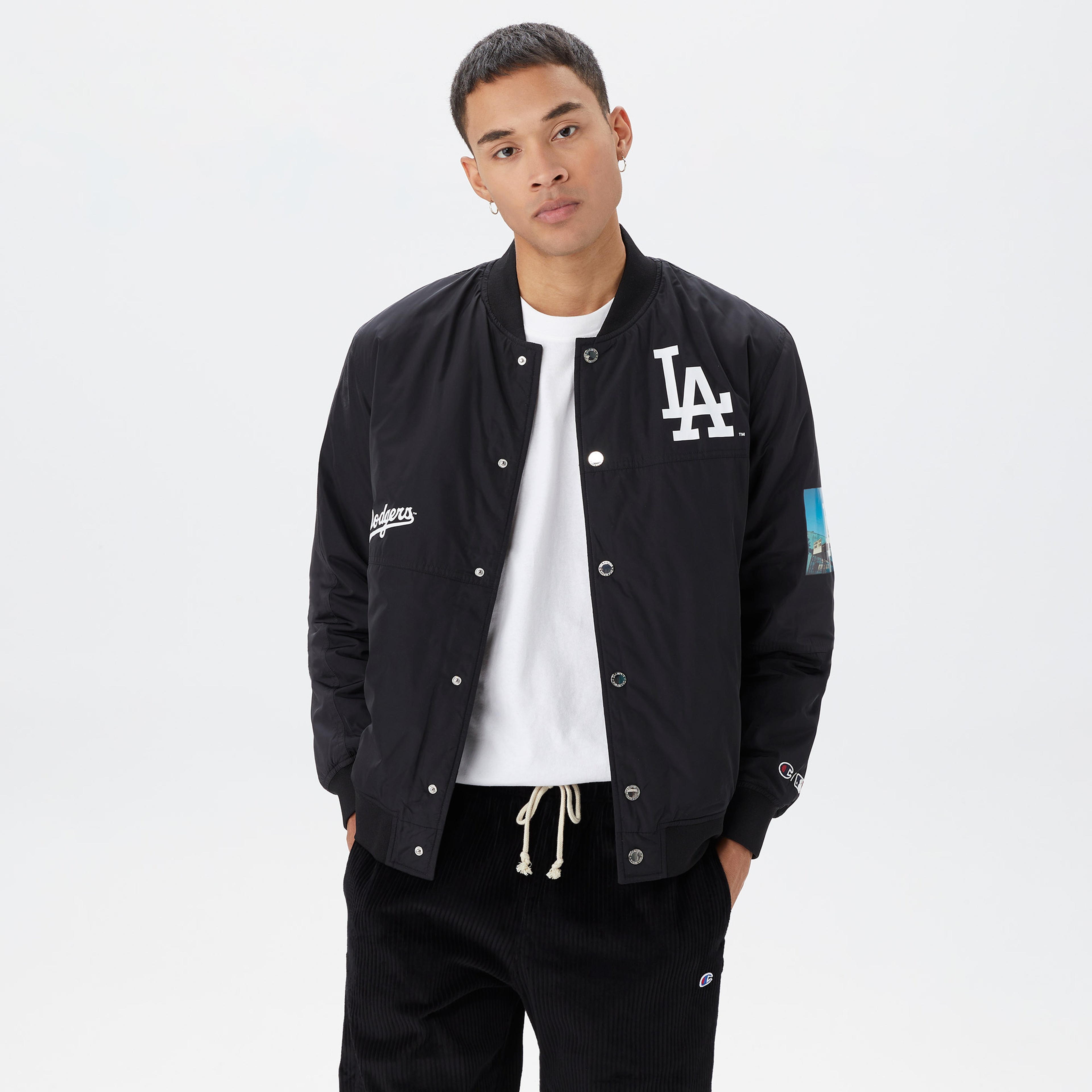 Champion Bomber Erkek Siyah Ceket