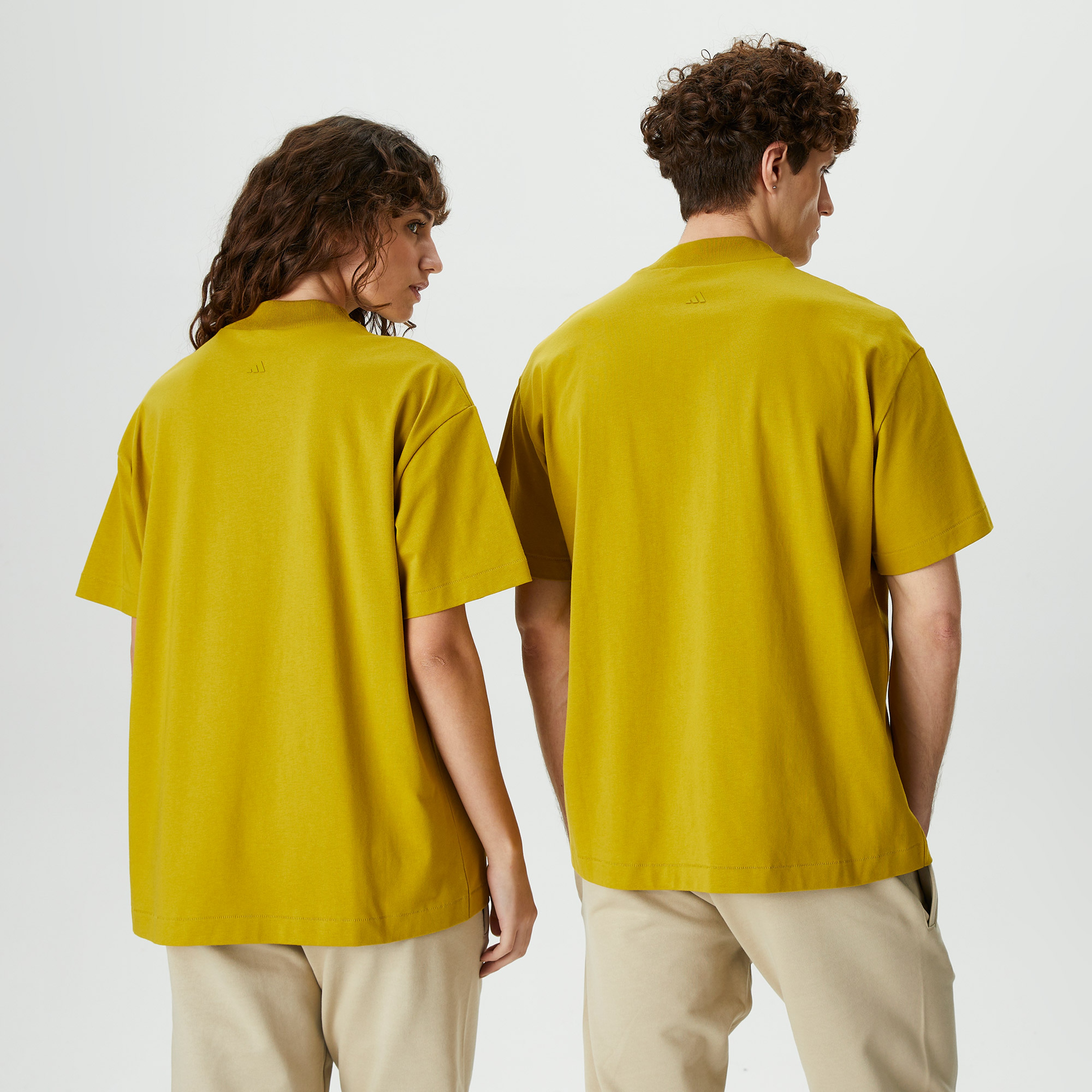 adidas One Basketball Unisex Haki T-Shirt