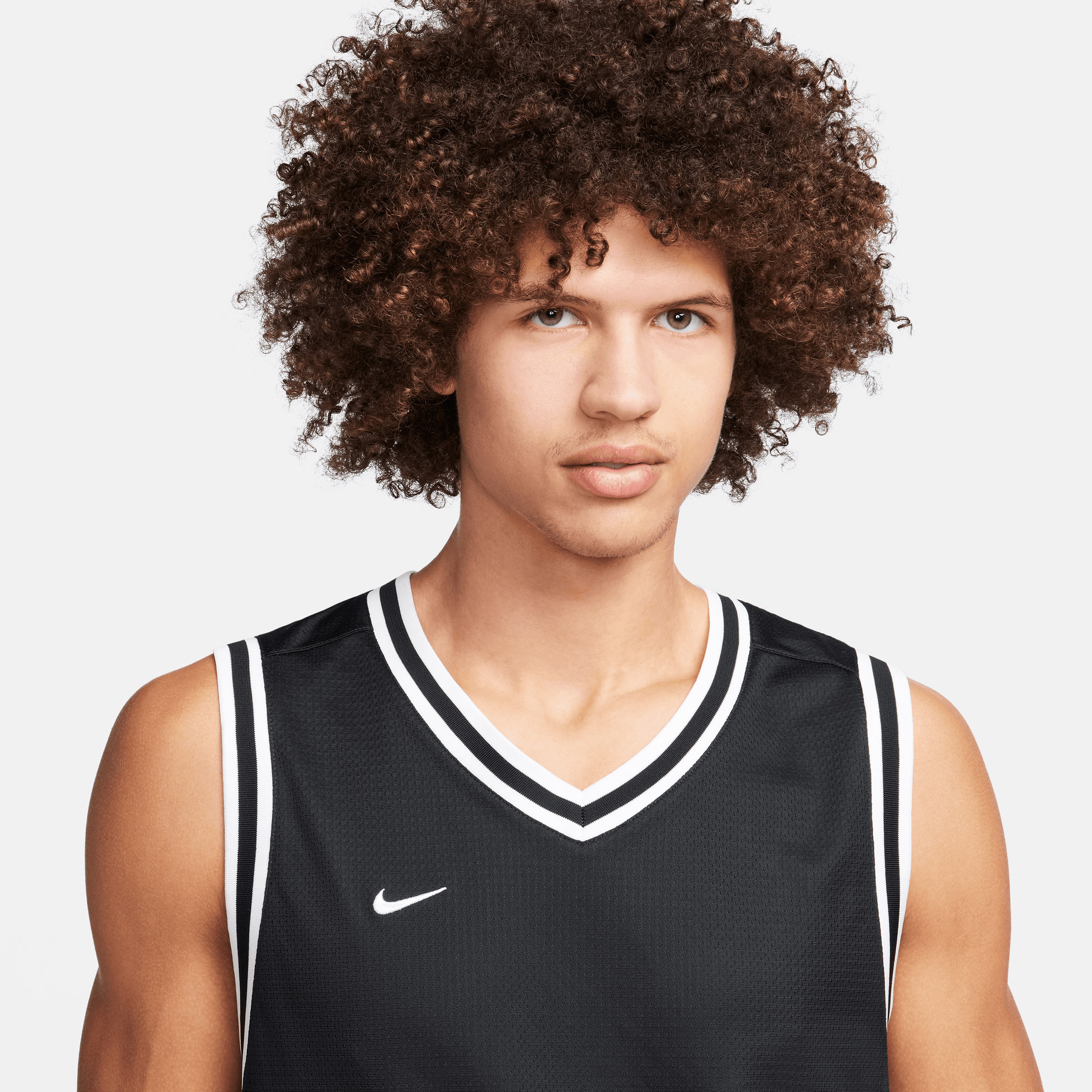 Nike Dri-FIT Basketbol Erkek Siyah Forma