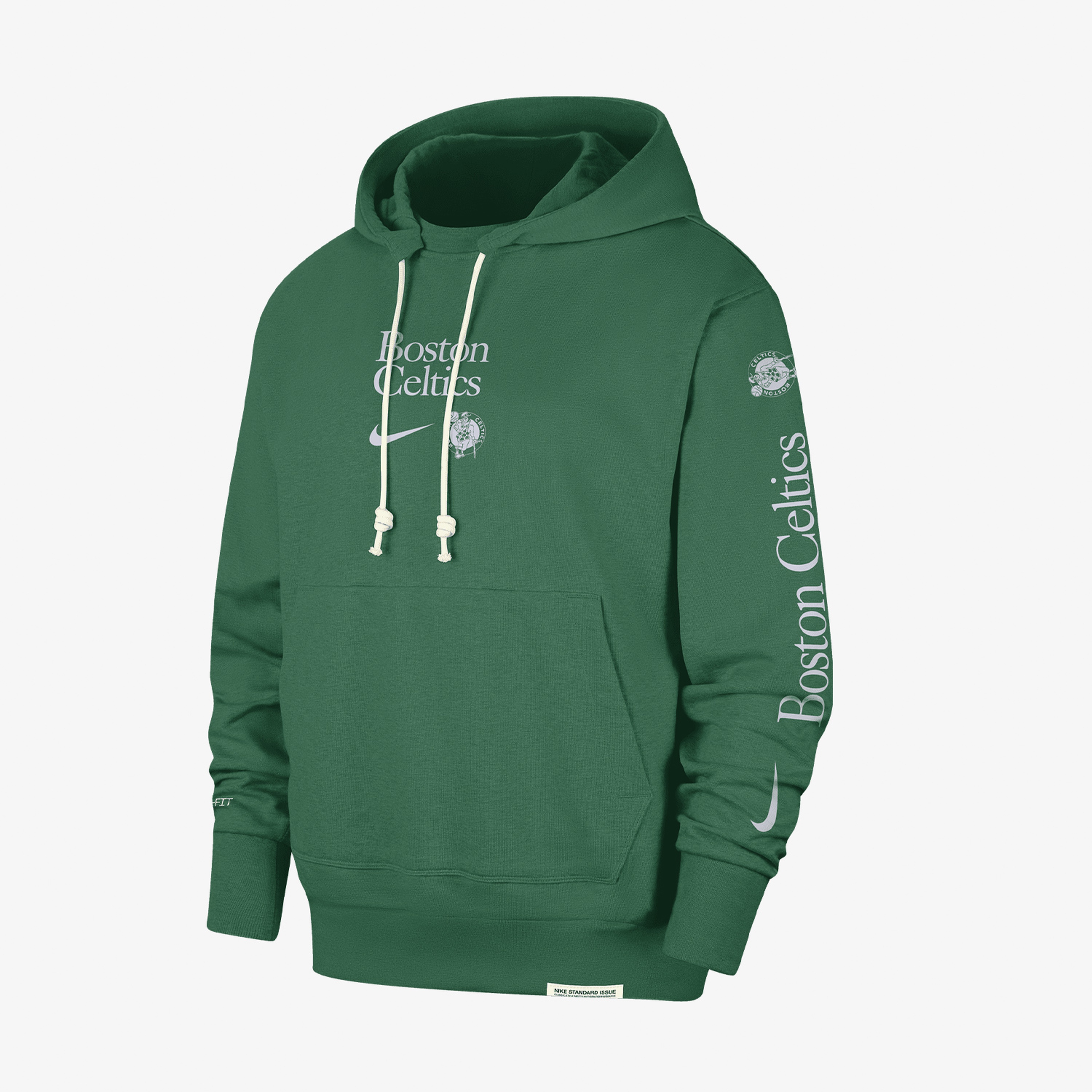 Nike Boston Celtics Standard Issue Dri-FIT NBA Hoodie Erkek Yeşil Hoodie
