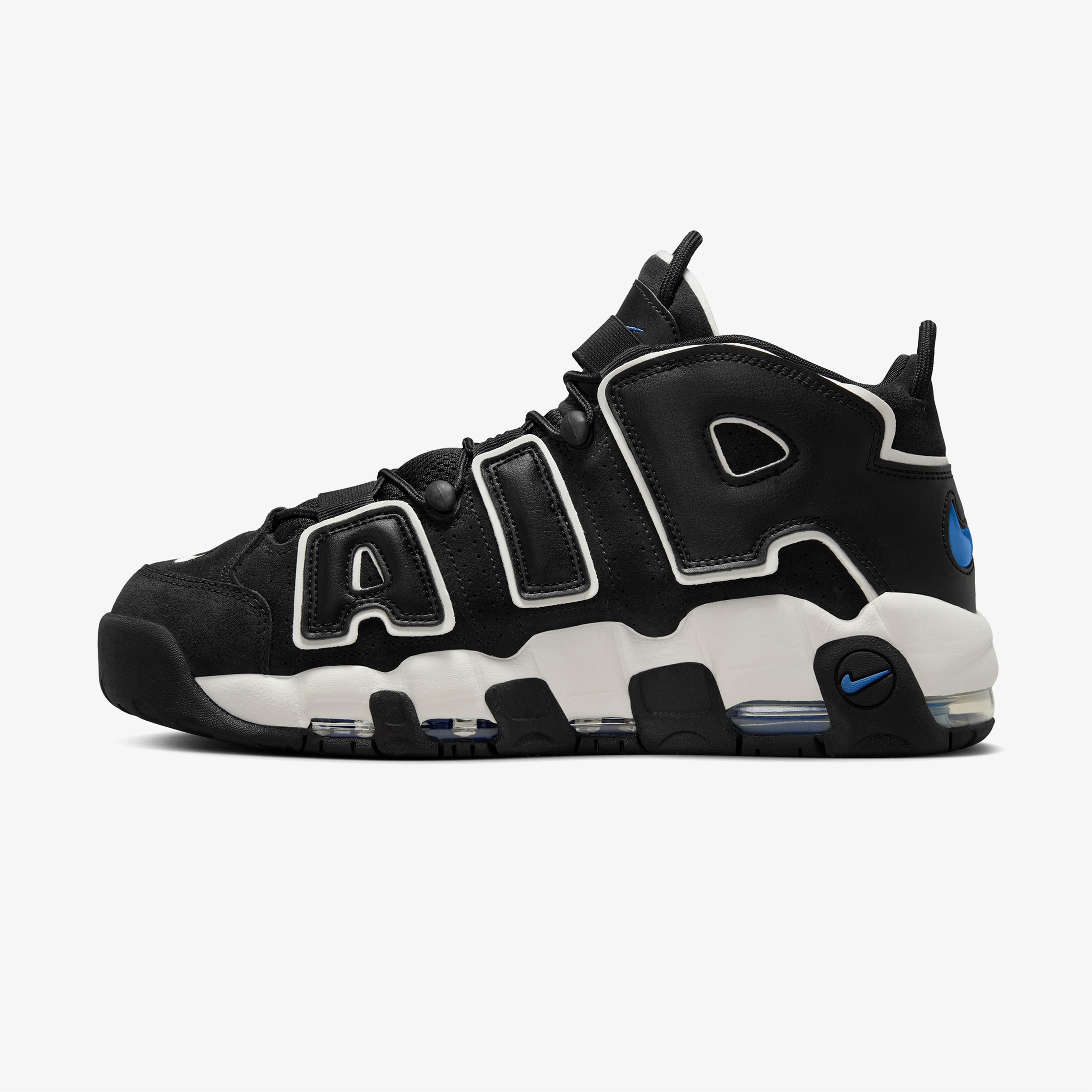 Nike Air More Uptempo 96 Sportswear Erkek Siyah Spor Ayakkabı