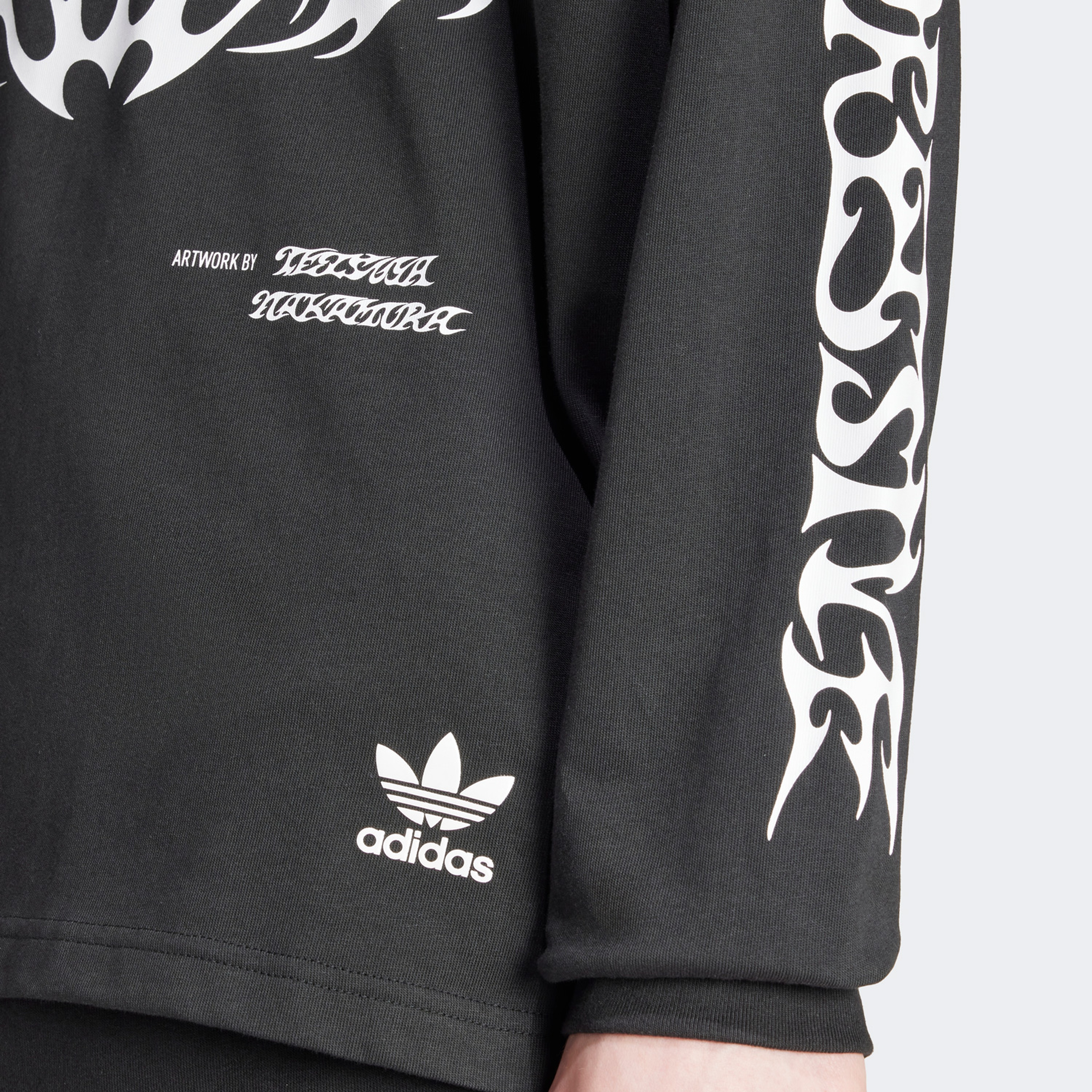 adidas Originals Sw_Ls _Nz Tn Erkek Siyah T-Shirt