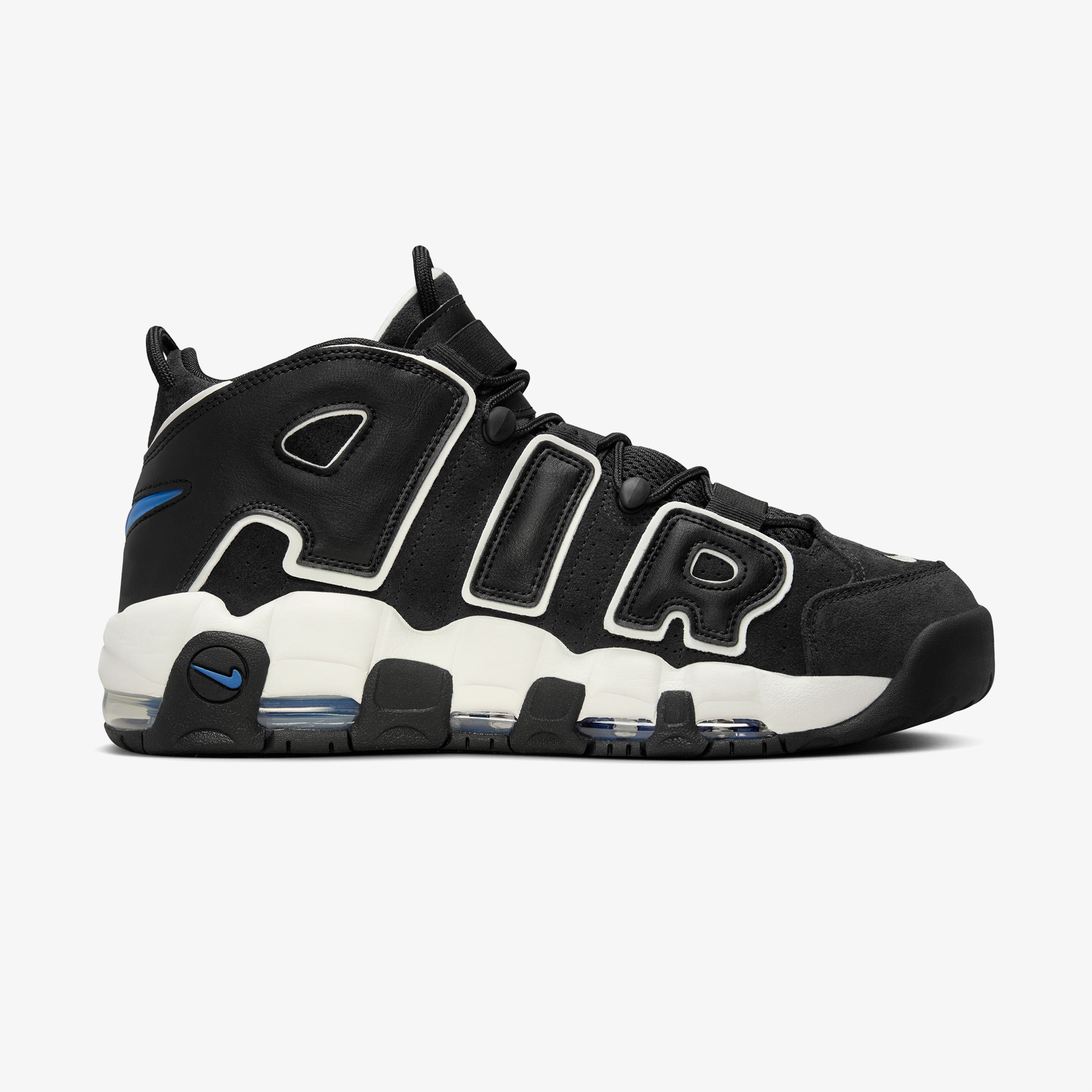Nike Air More Uptempo 96 Sportswear Erkek Siyah Spor Ayakkabı