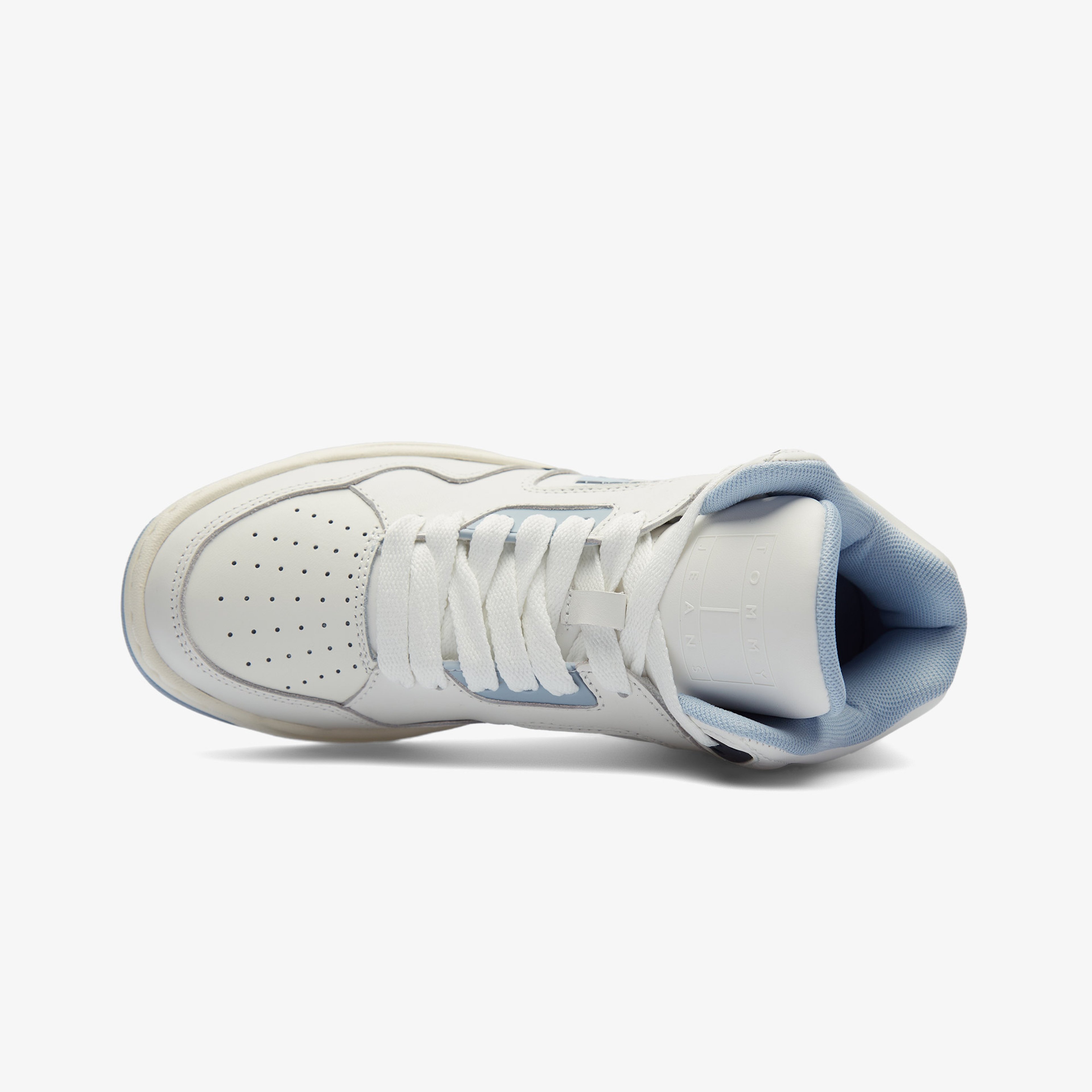 Tommy Jeans New Basket Mc Kadın Beyaz Sneaker