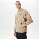 New Balance Athletics Embroidered Relaxed Bej Erkek Hoodie