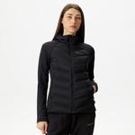 Jack Wolfskin Tasman Down Hybrid Kadın Siyah Mont