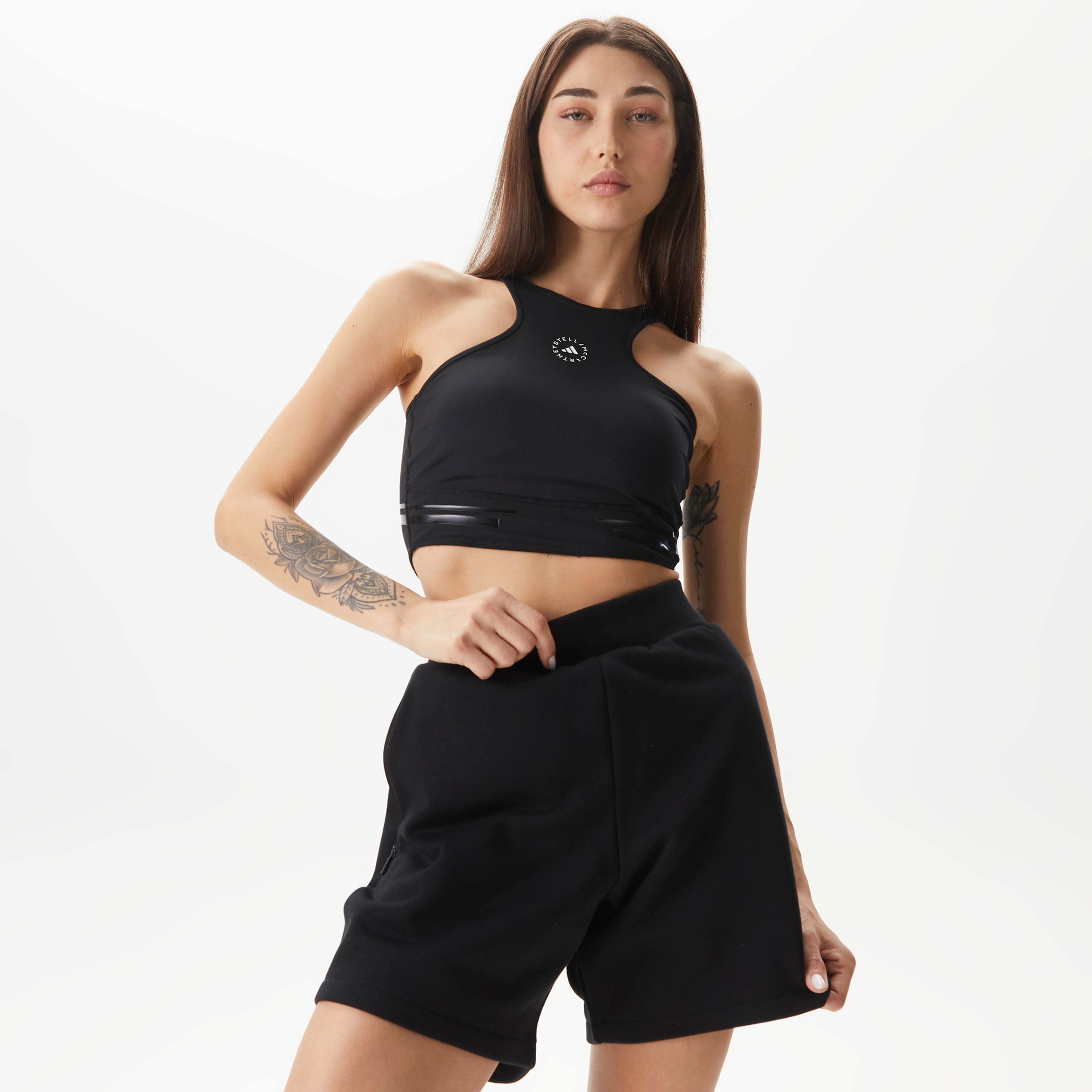 adidas by Stella McCartney TruePace Running Kadın Siyah Bra