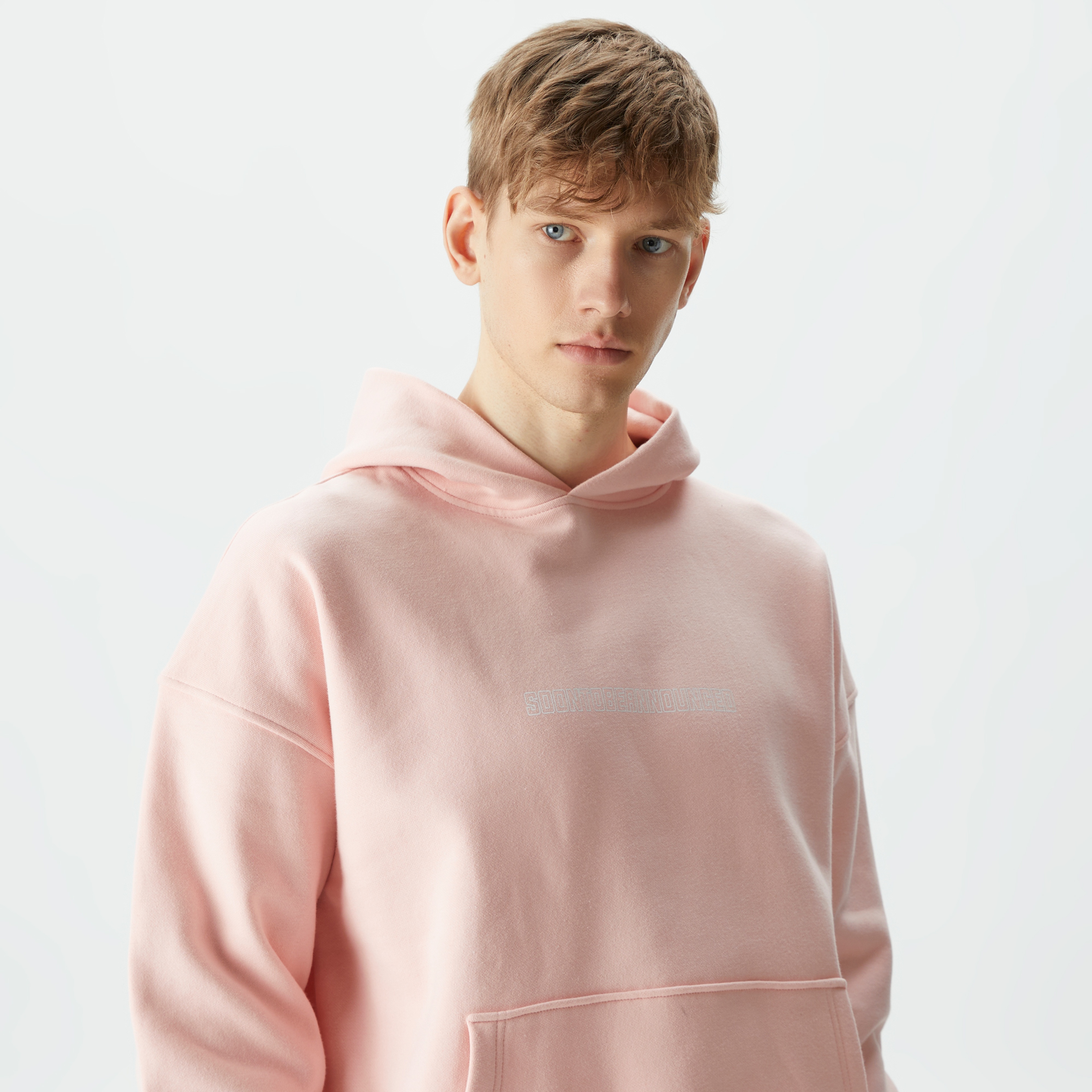 Soon To Be Announced Heavyweight Unisex Pembe Hoodie
