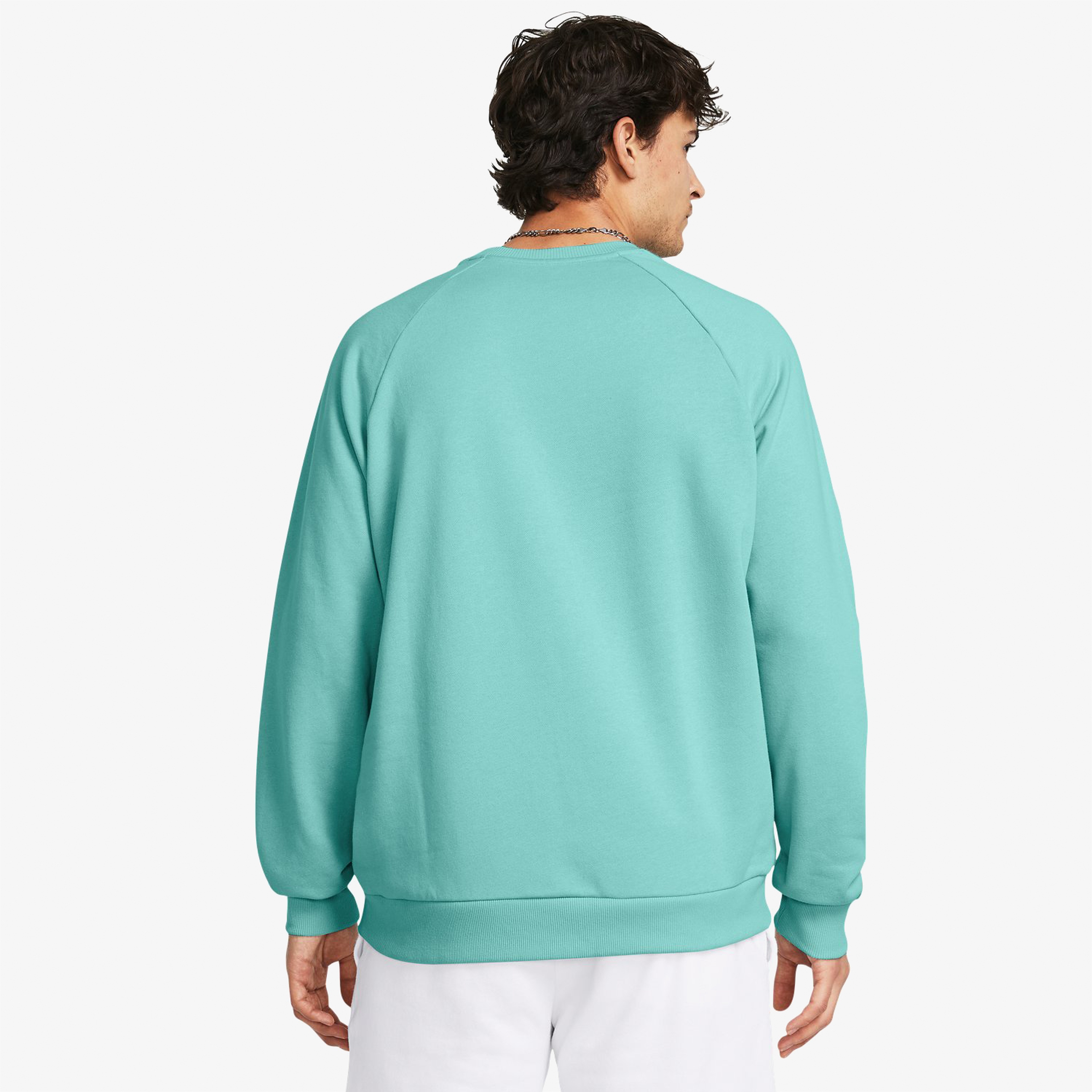 Under Armour Rival Fleece Erkek Mavi Günlük Sweatshirt
