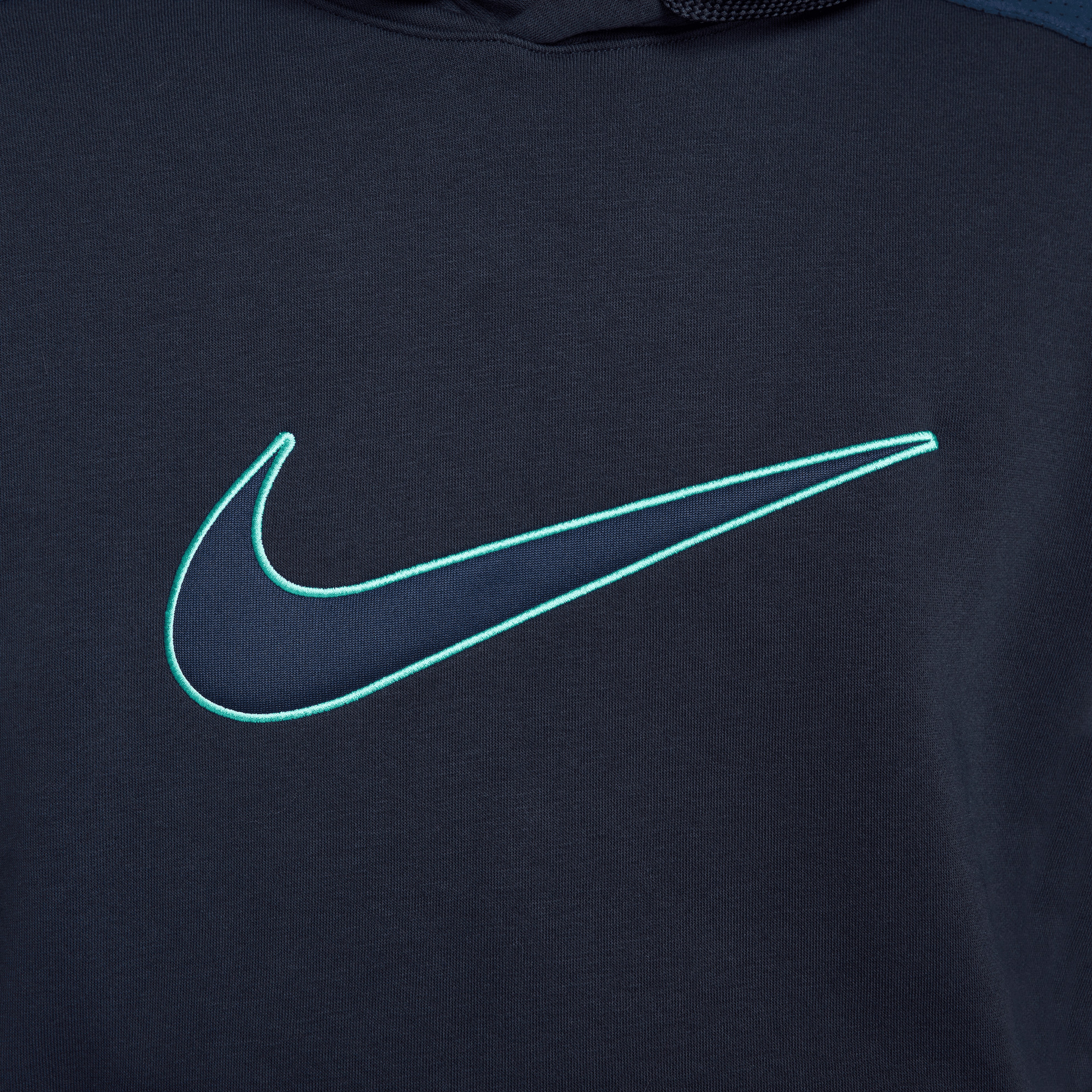 Nike Fleece Erkek Lacivert Kapüşonlu Sweatshirt