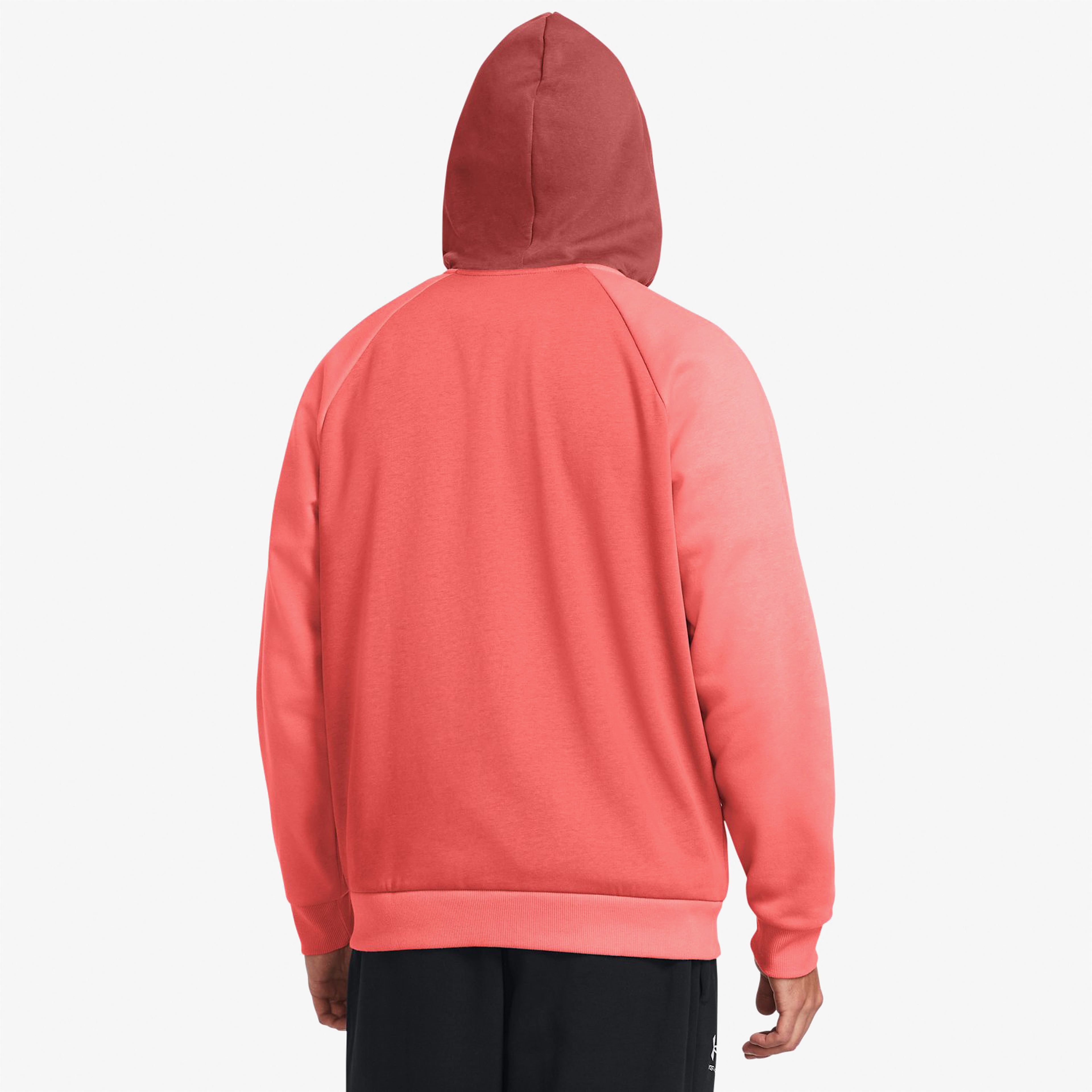 Under Armour Rival Fleece Erkek Kırmızı Fermuarlı Eşofman Üstü