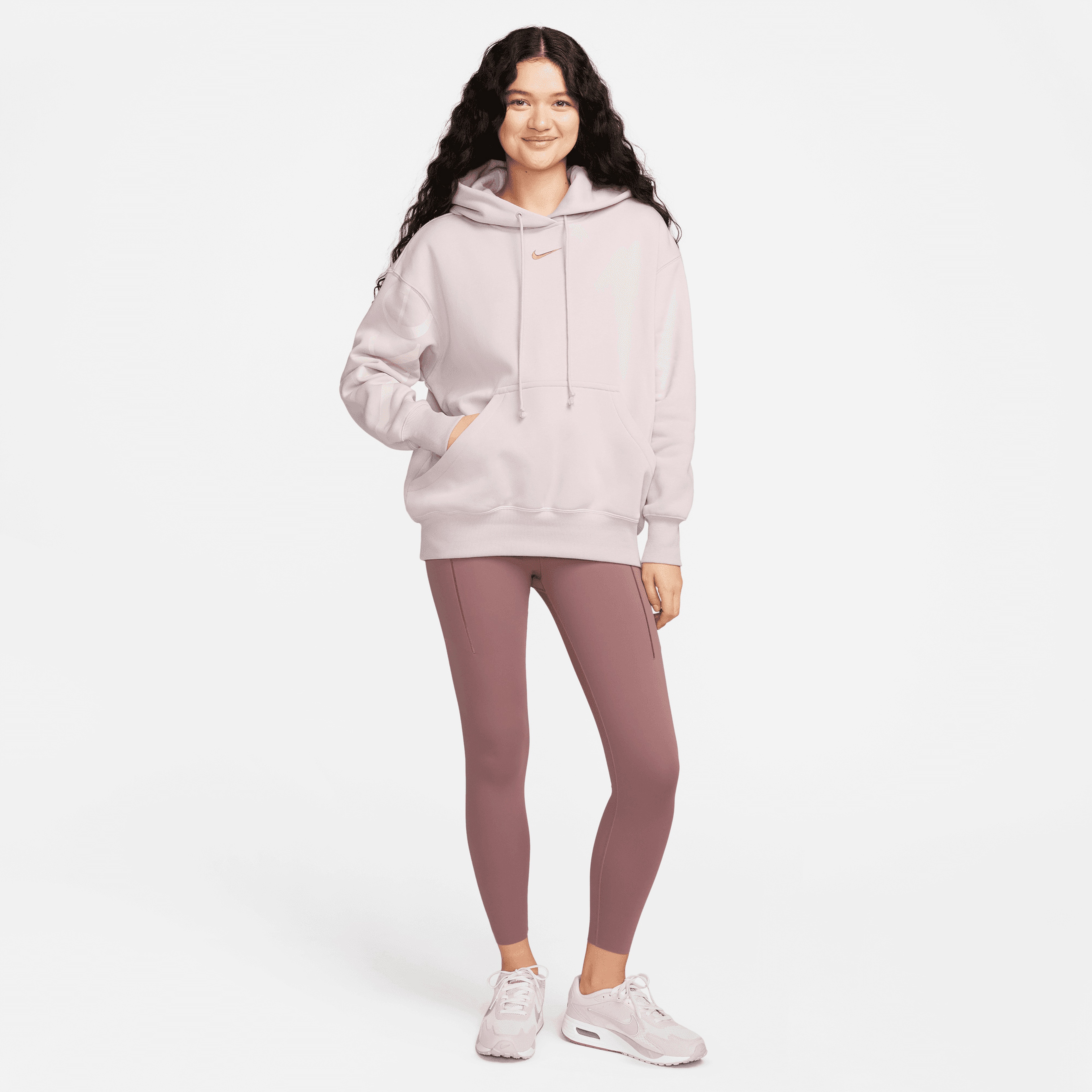 Nike Sportswear Kadın Pembe Günlük Sweatshirt