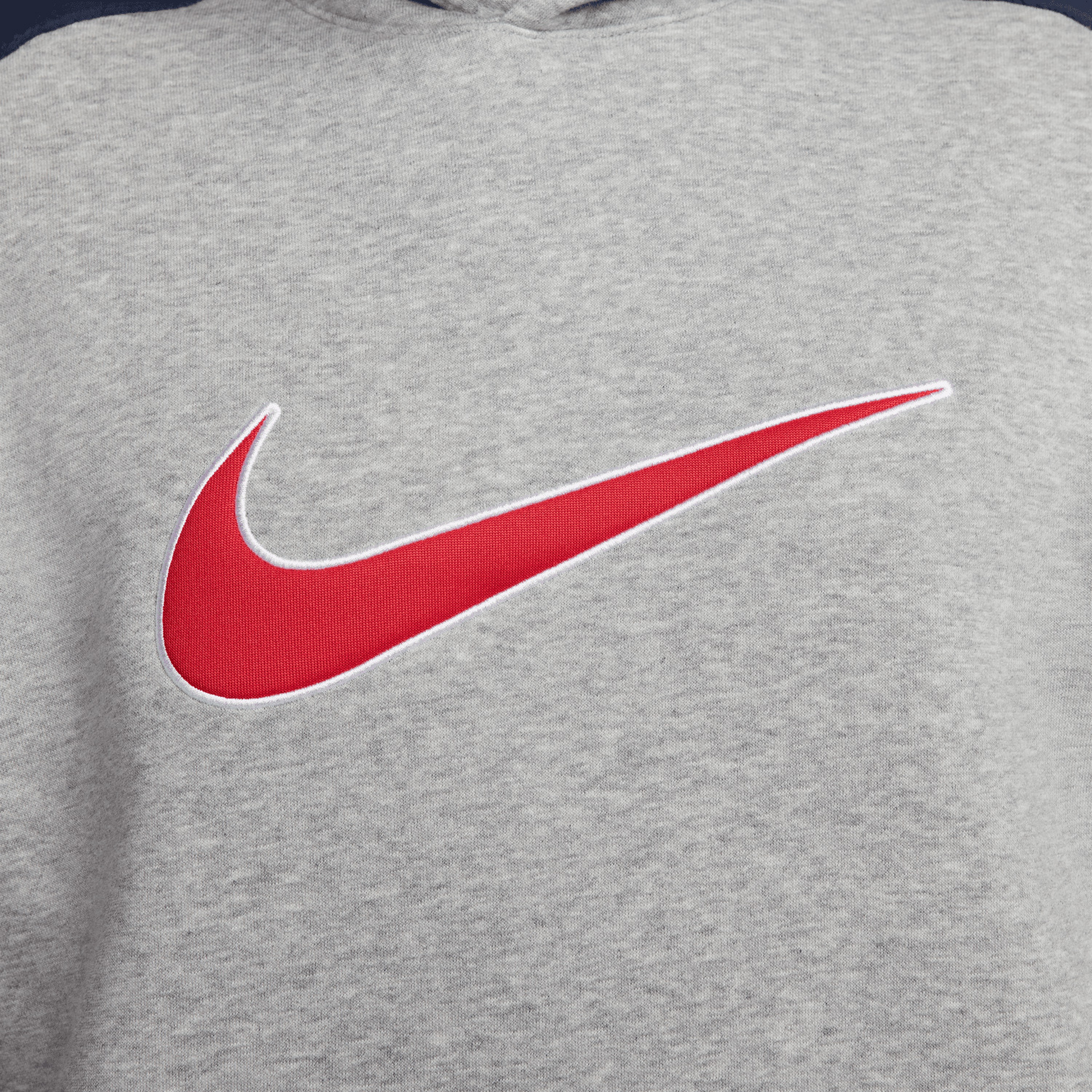 Nike Sportswear Fleece Erkek Gri Günlük Sweatshirt
