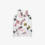 Jordan Essentials All-Over Printed Çocuk Beyaz Sweatshirt