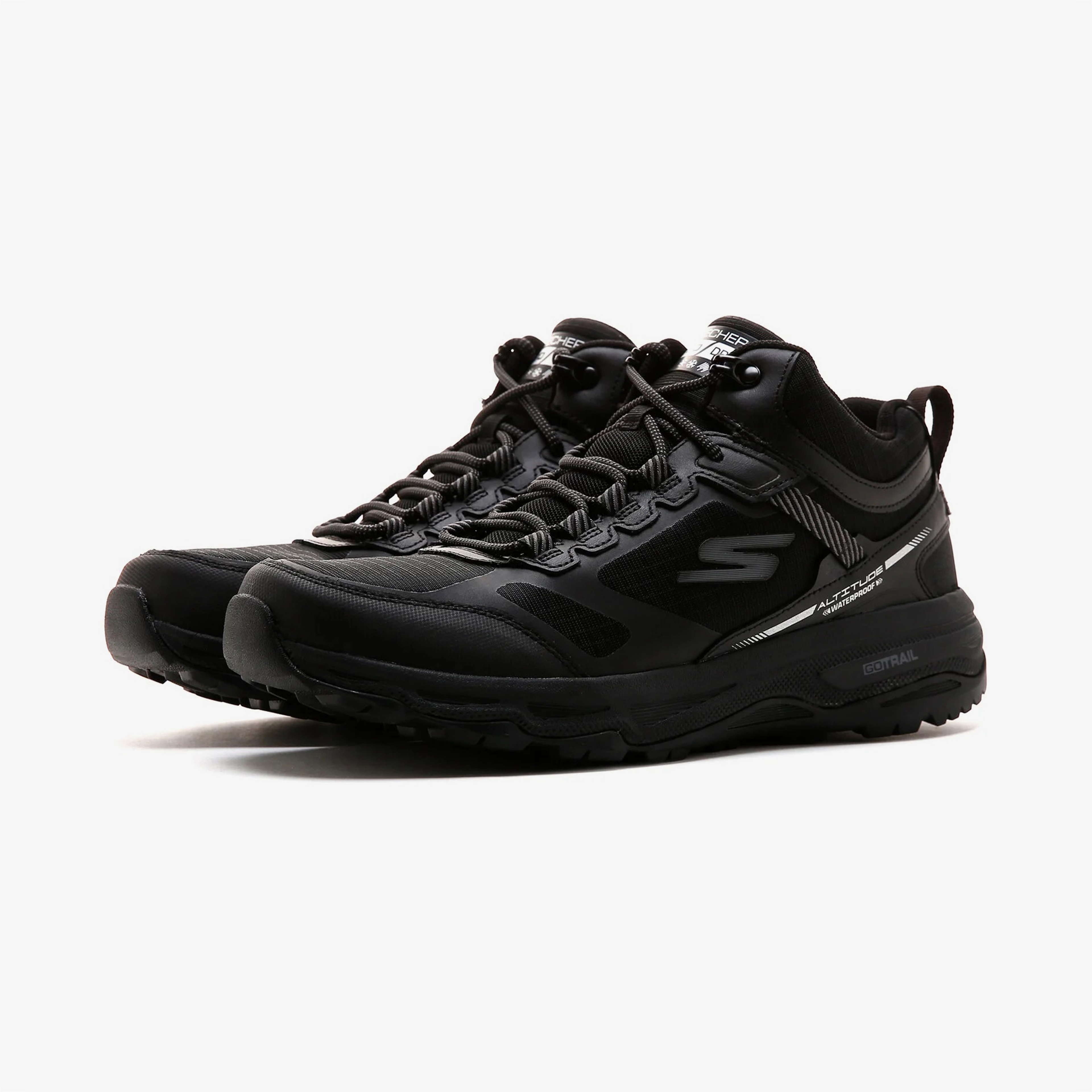 Skechers Go Run Trail Altitude Erkek Siyah Outdoor Ayakkabı