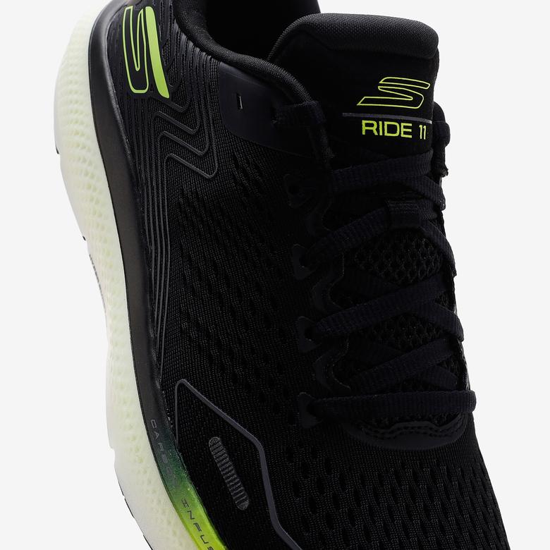 Skechers Go Run Ride 11 Erkek Siyah Koşu Ayakkabısı