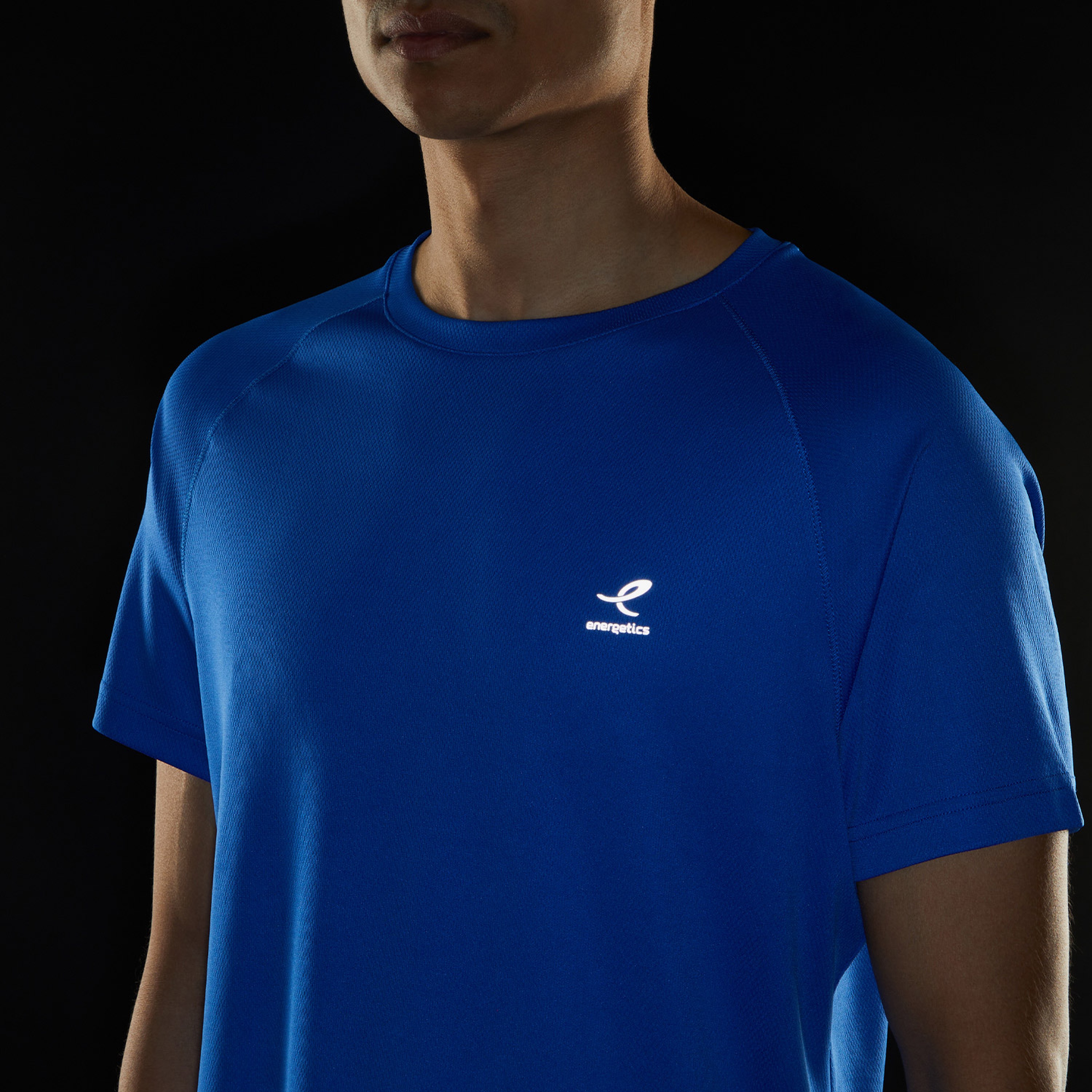 Energetics Erkek Mavi Koşu T-Shirt