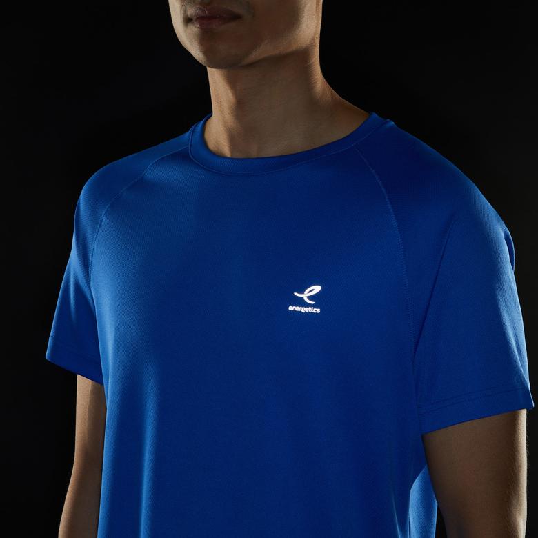 Energetics Erkek Mavi Koşu T-Shirt