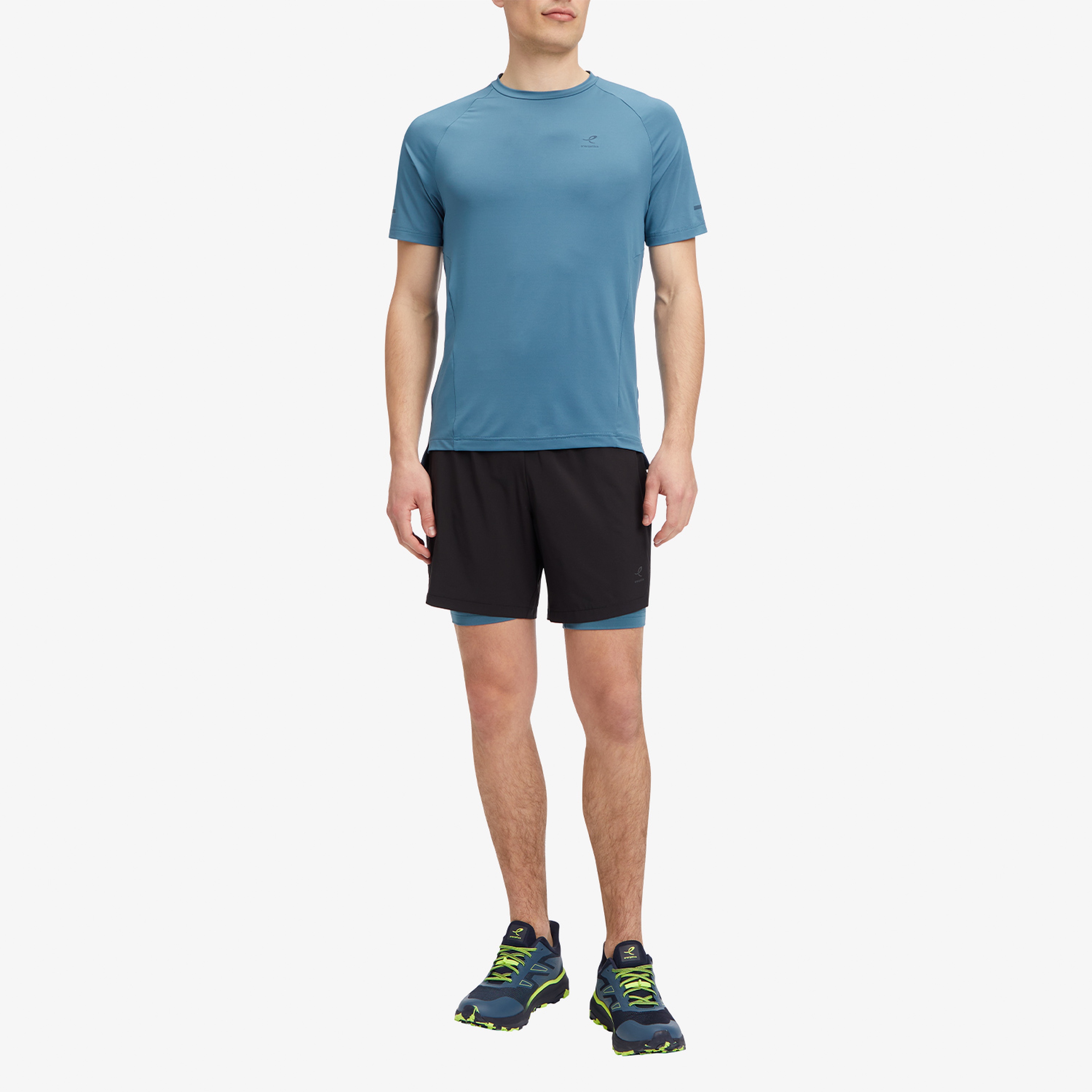 Energetics Erkek Yeşil Antrenman T-Shirt