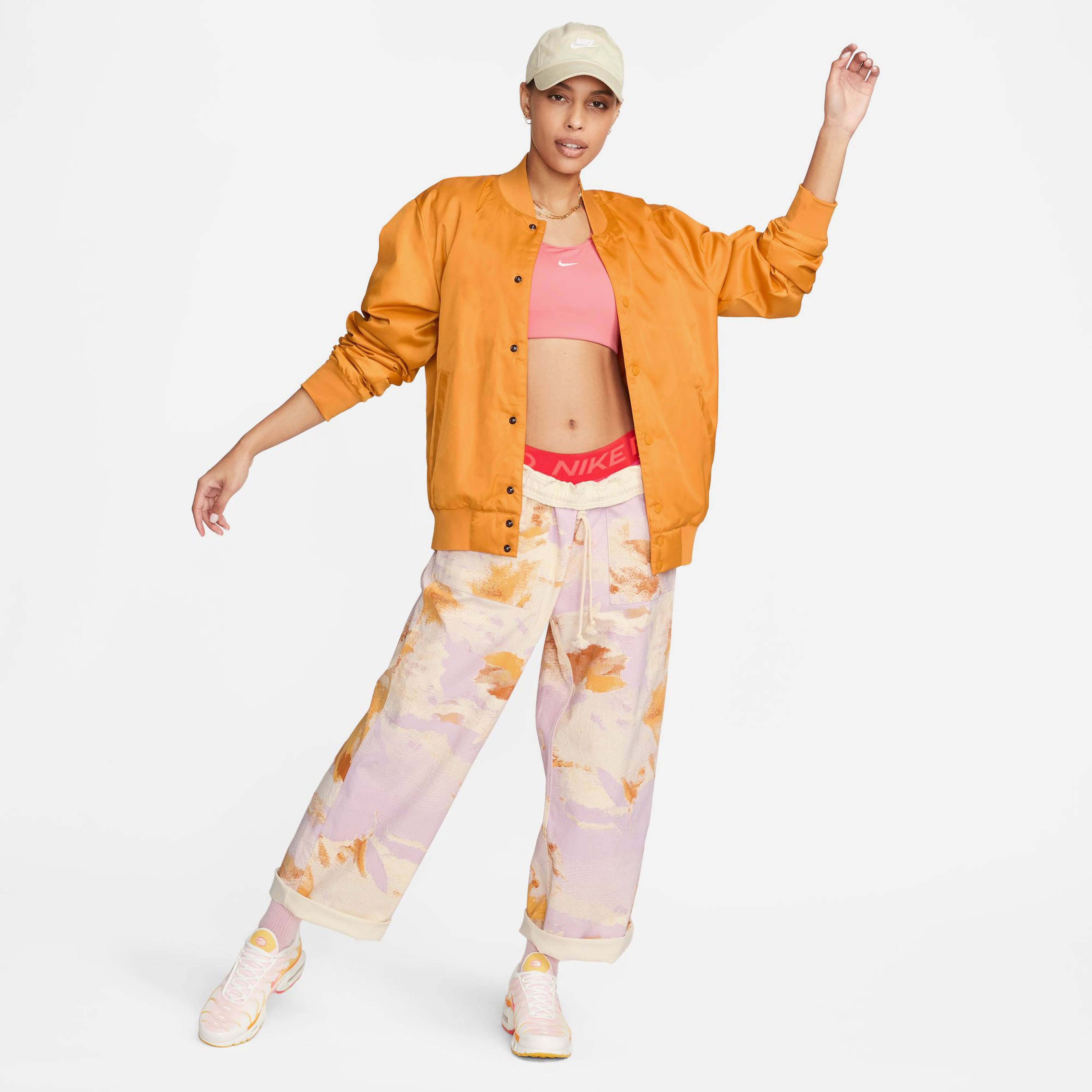 Nike Kadın Pembe Bra & Spor Sütyeni