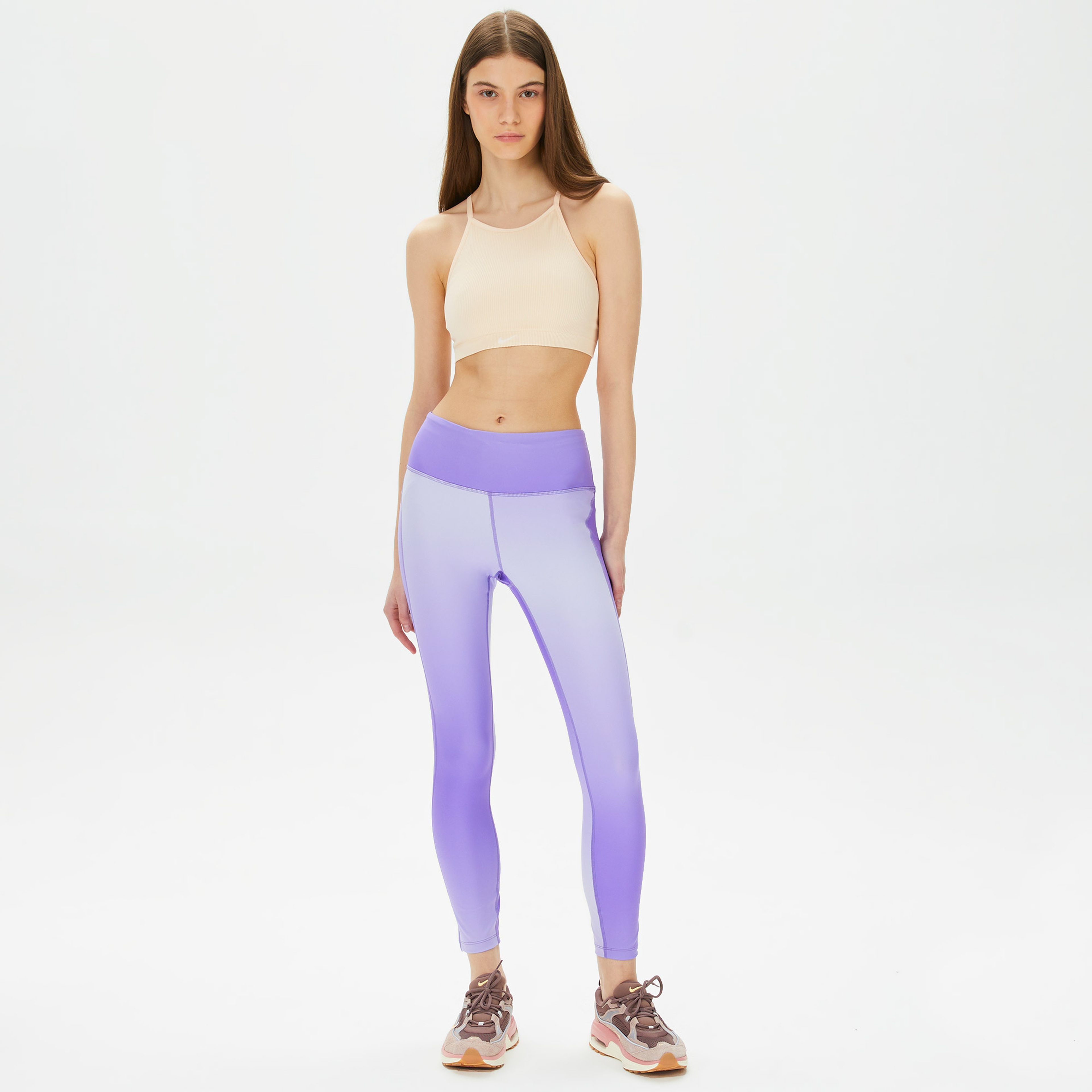 Nike Kadın Mor Tayt