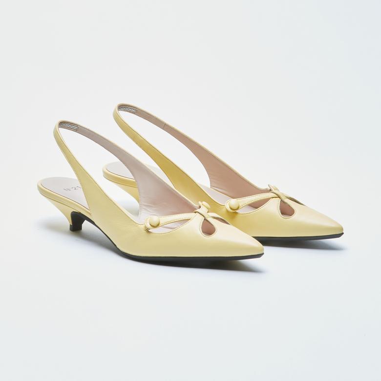 No21 Kadın Sarı Ayakkabı