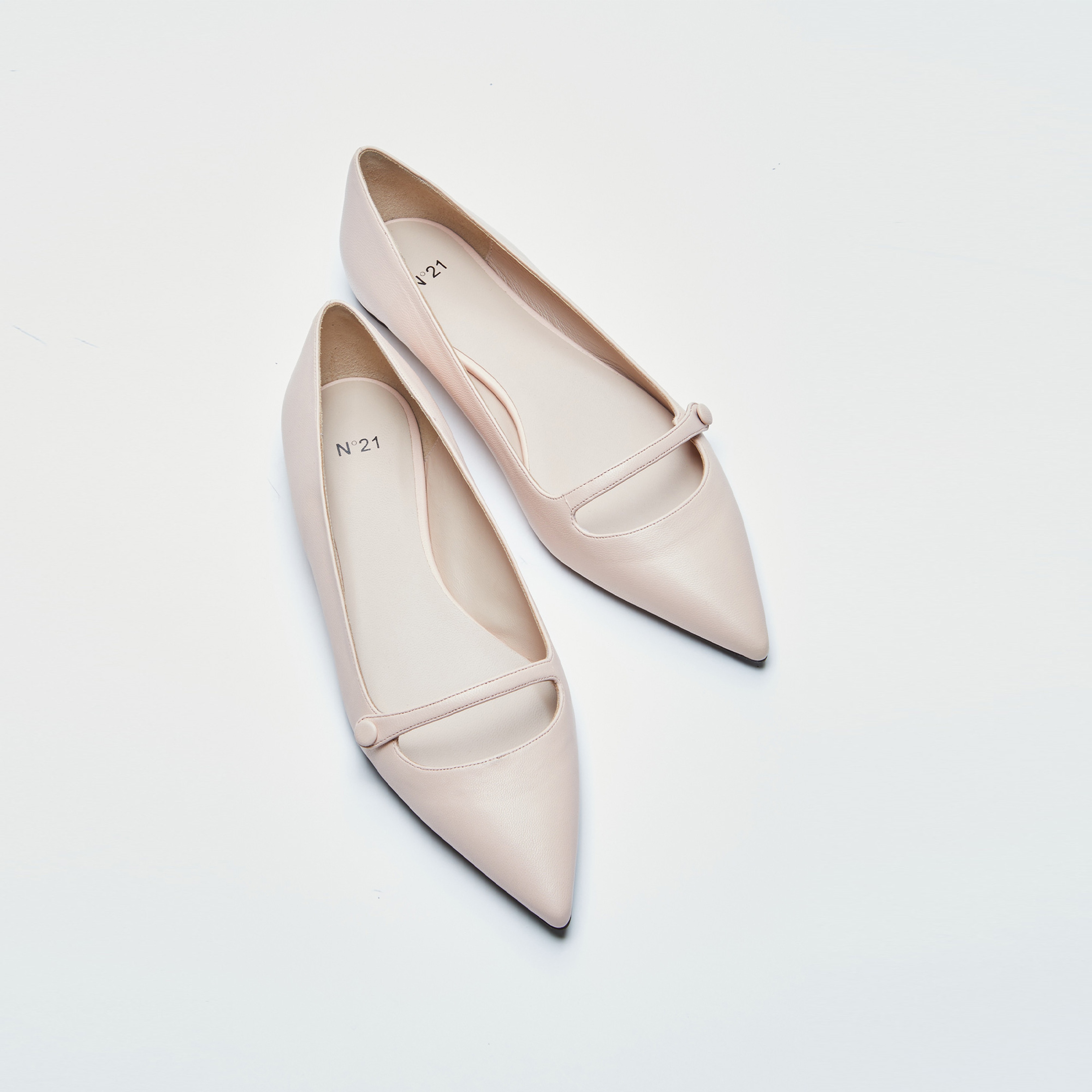 No21 Kadın Krem Ayakkabı