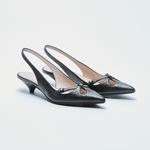 No21 Kadın Siyah Ayakkabı