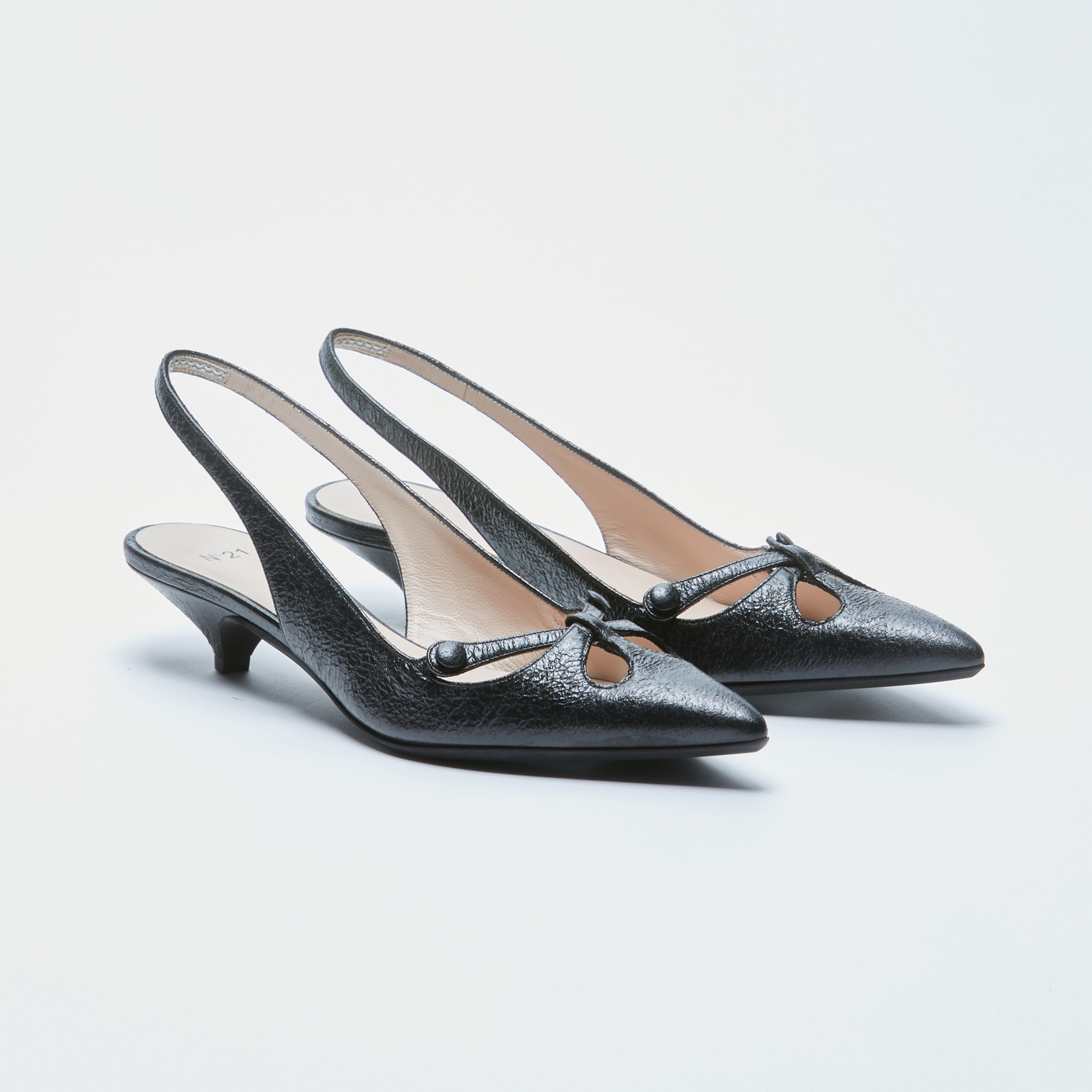 No21 Kadın Siyah Ayakkabı