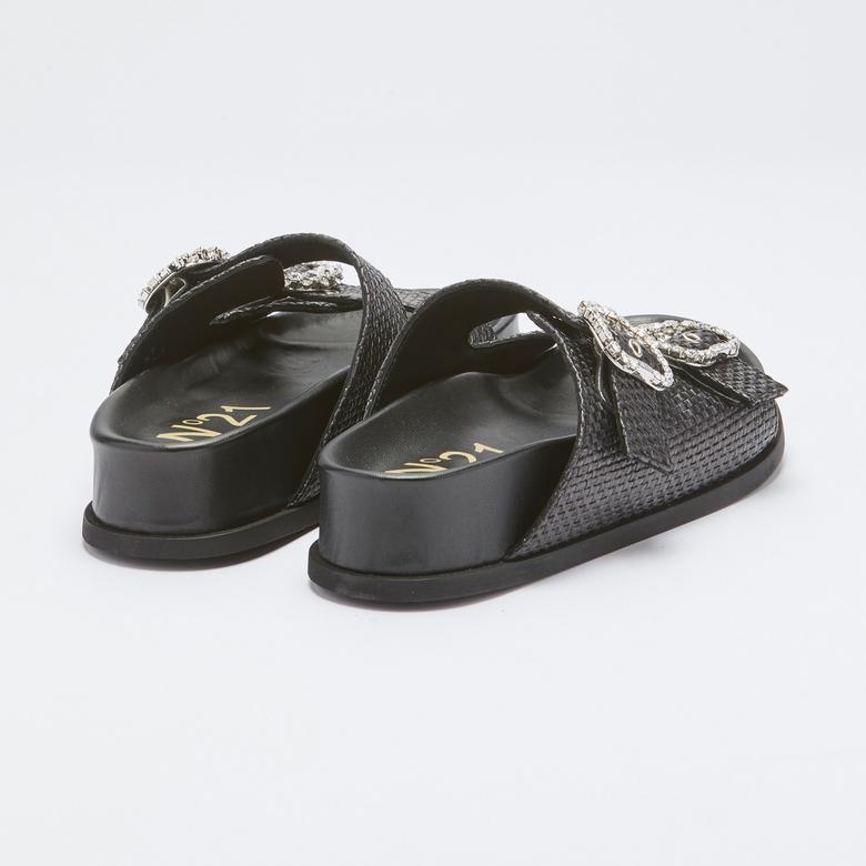 No21 Kadın Siyah Ayakkabı