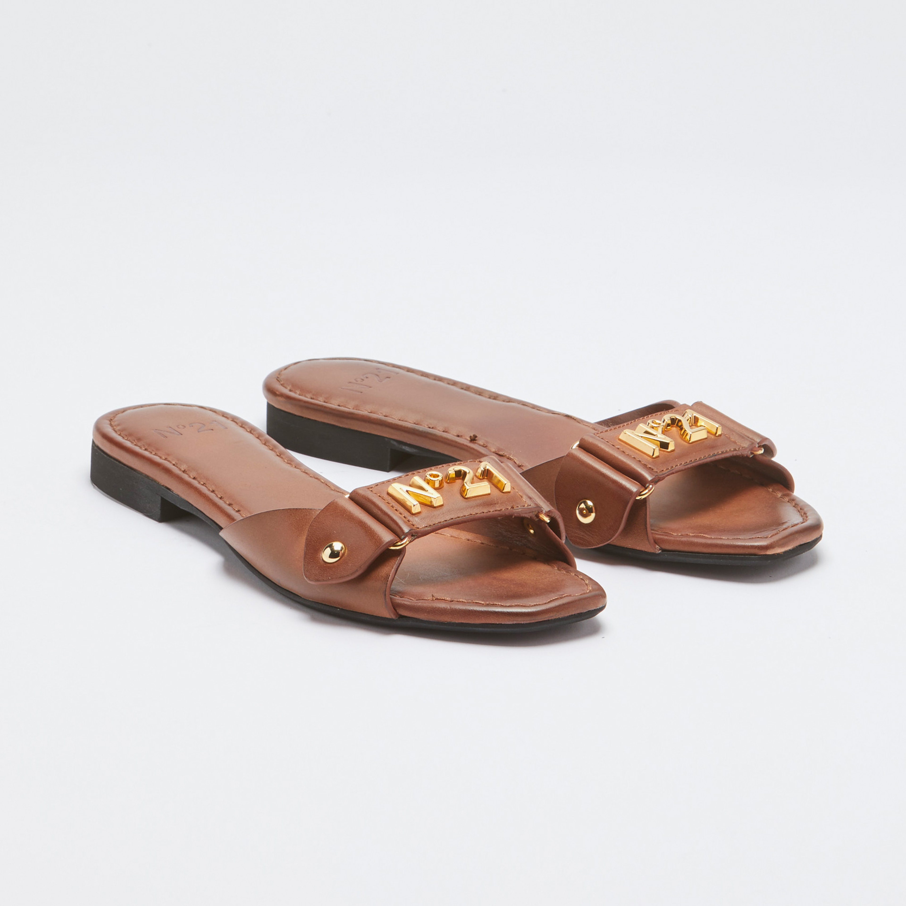 No21 Kadın Kahverengi Ayakkabı