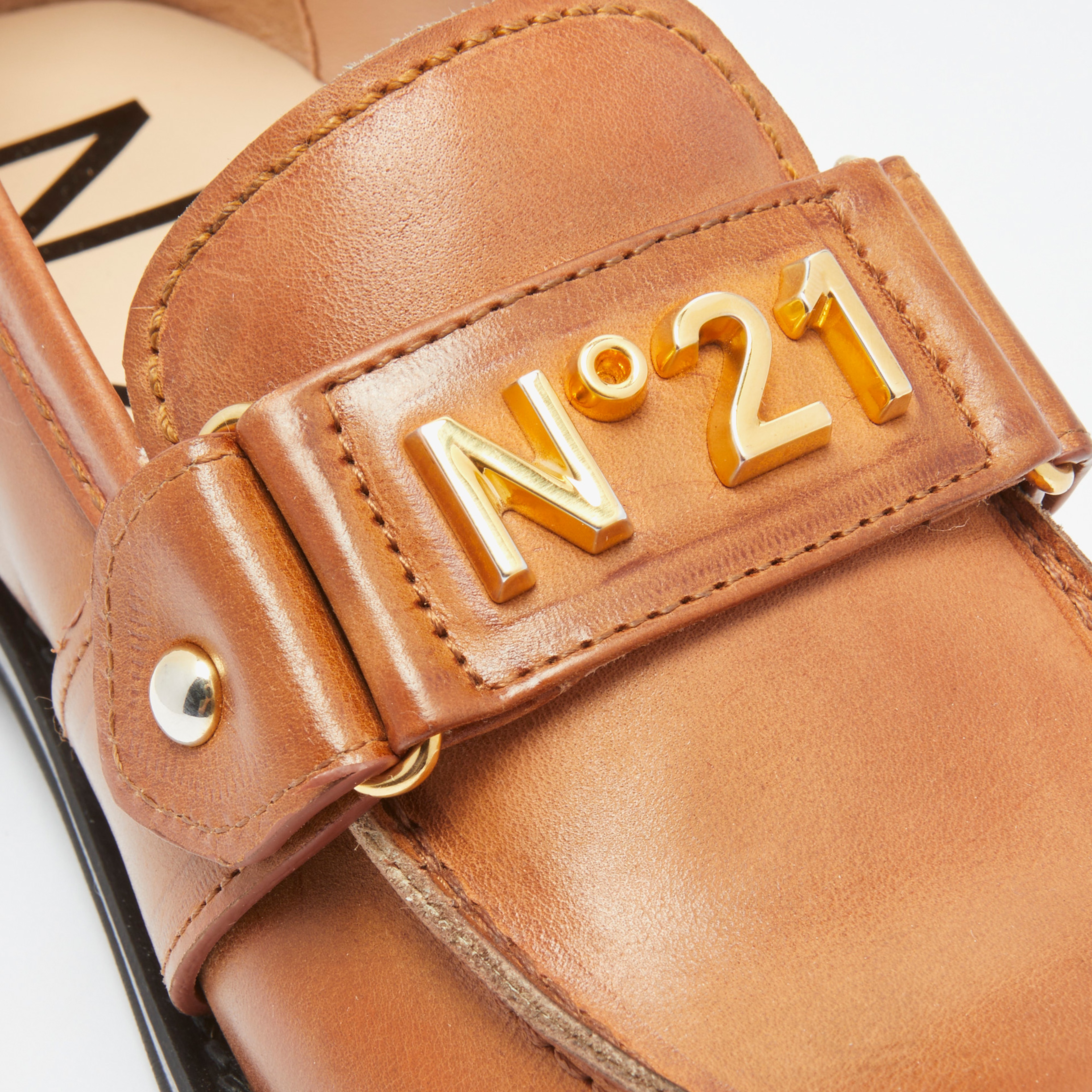 No21 Kadın Kahverengi Ayakkabı