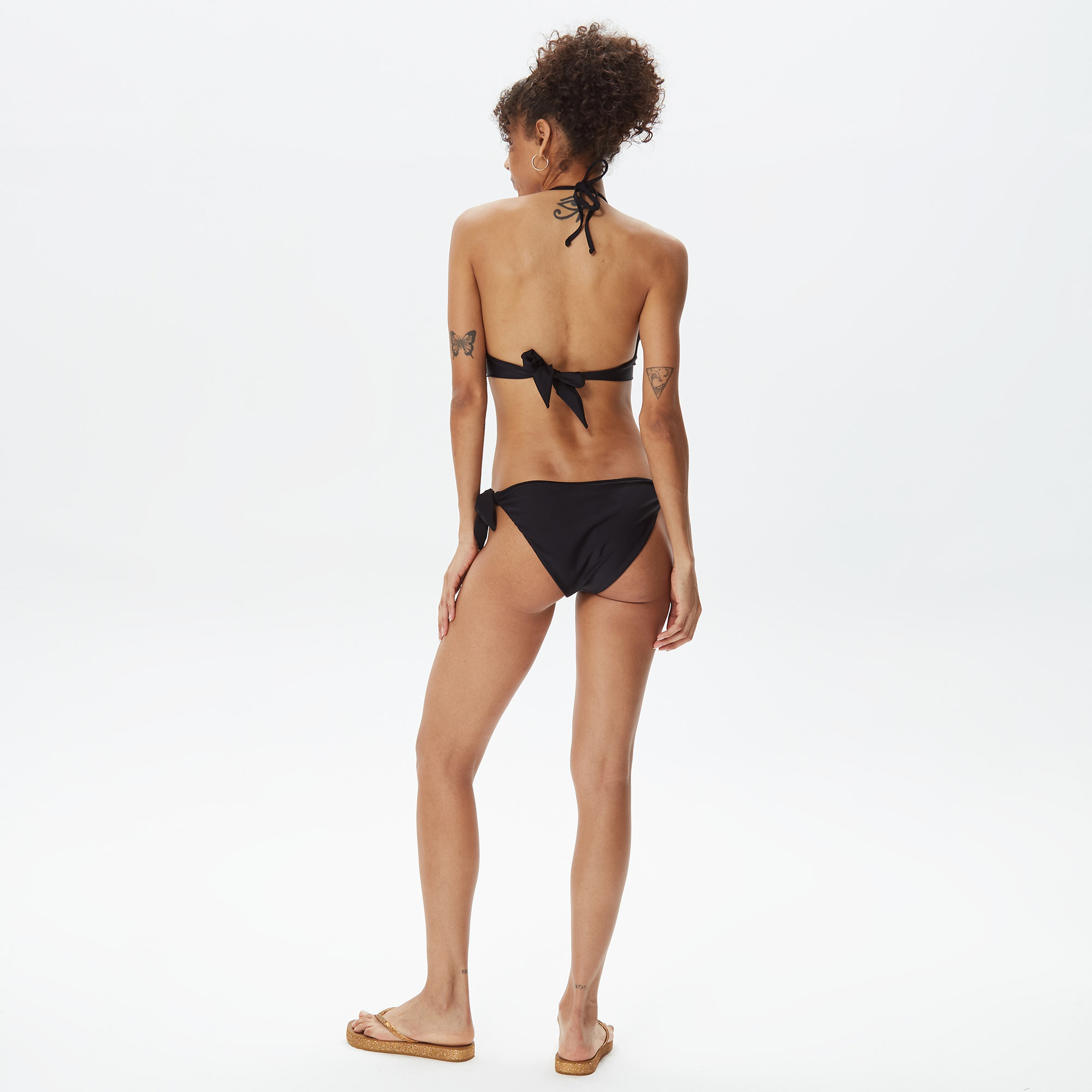 Moschino Kadın Siyah Bikini Altı