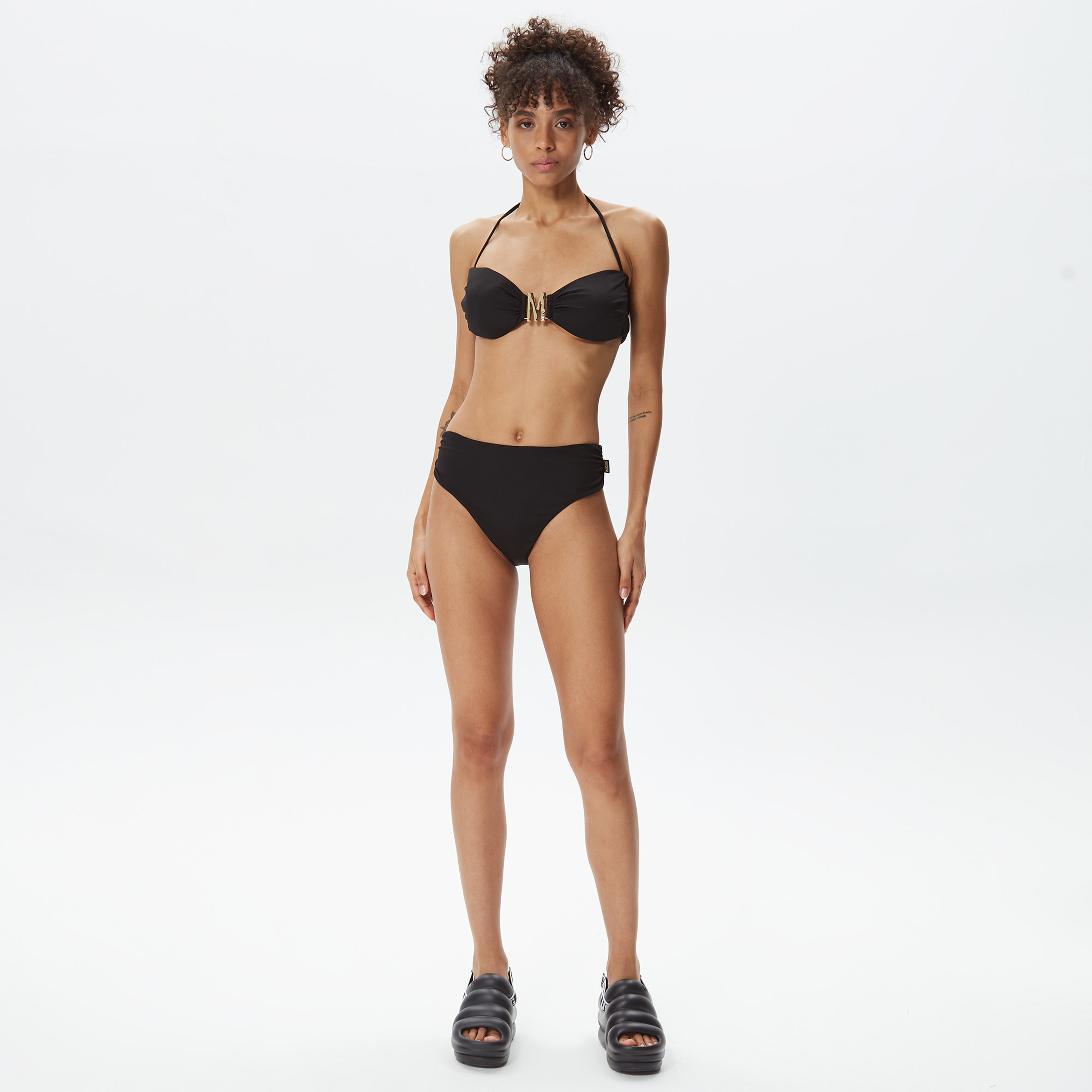 Moschino Kadın Siyah Bikini Altı