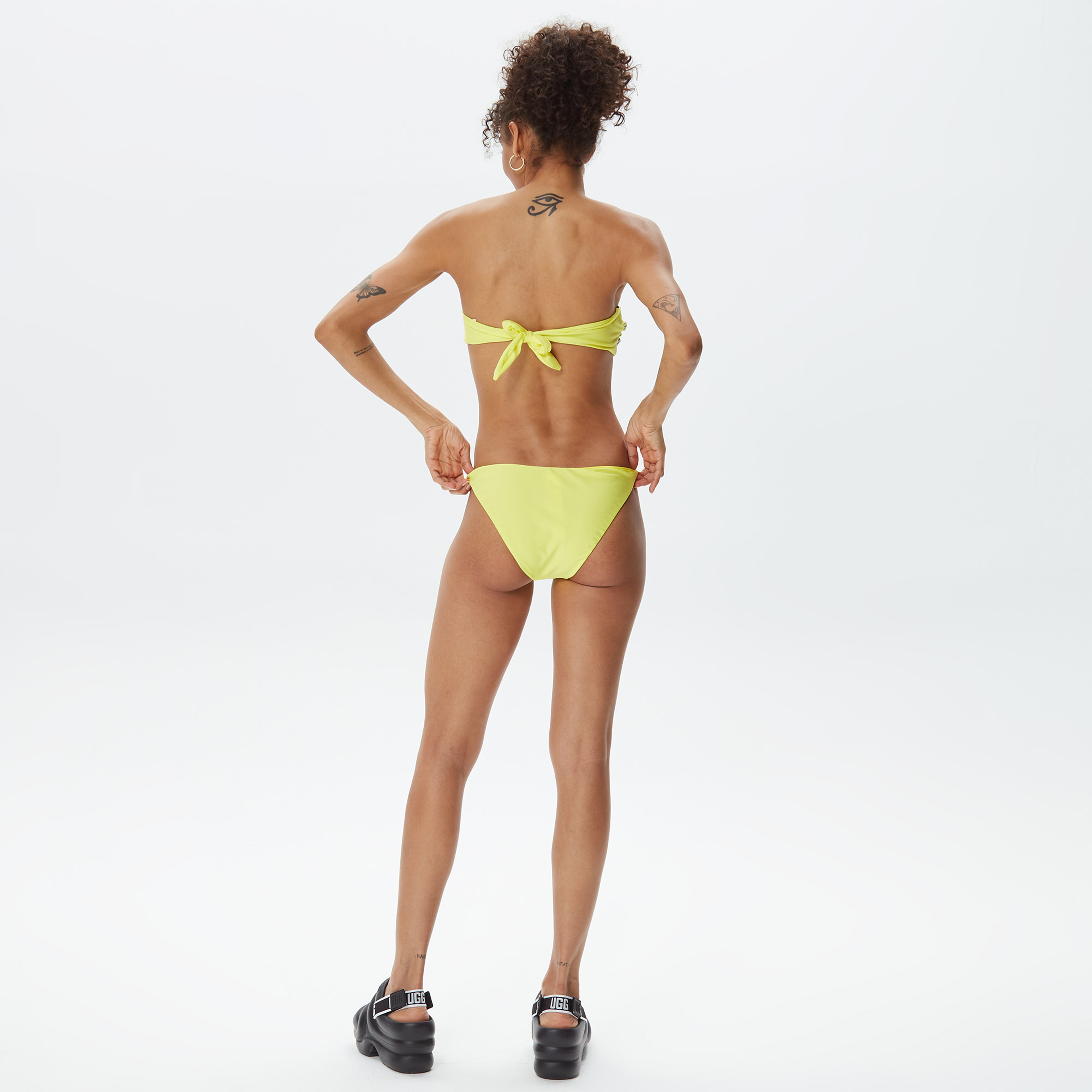 Moschino Kadın Sarı Bikini Altı