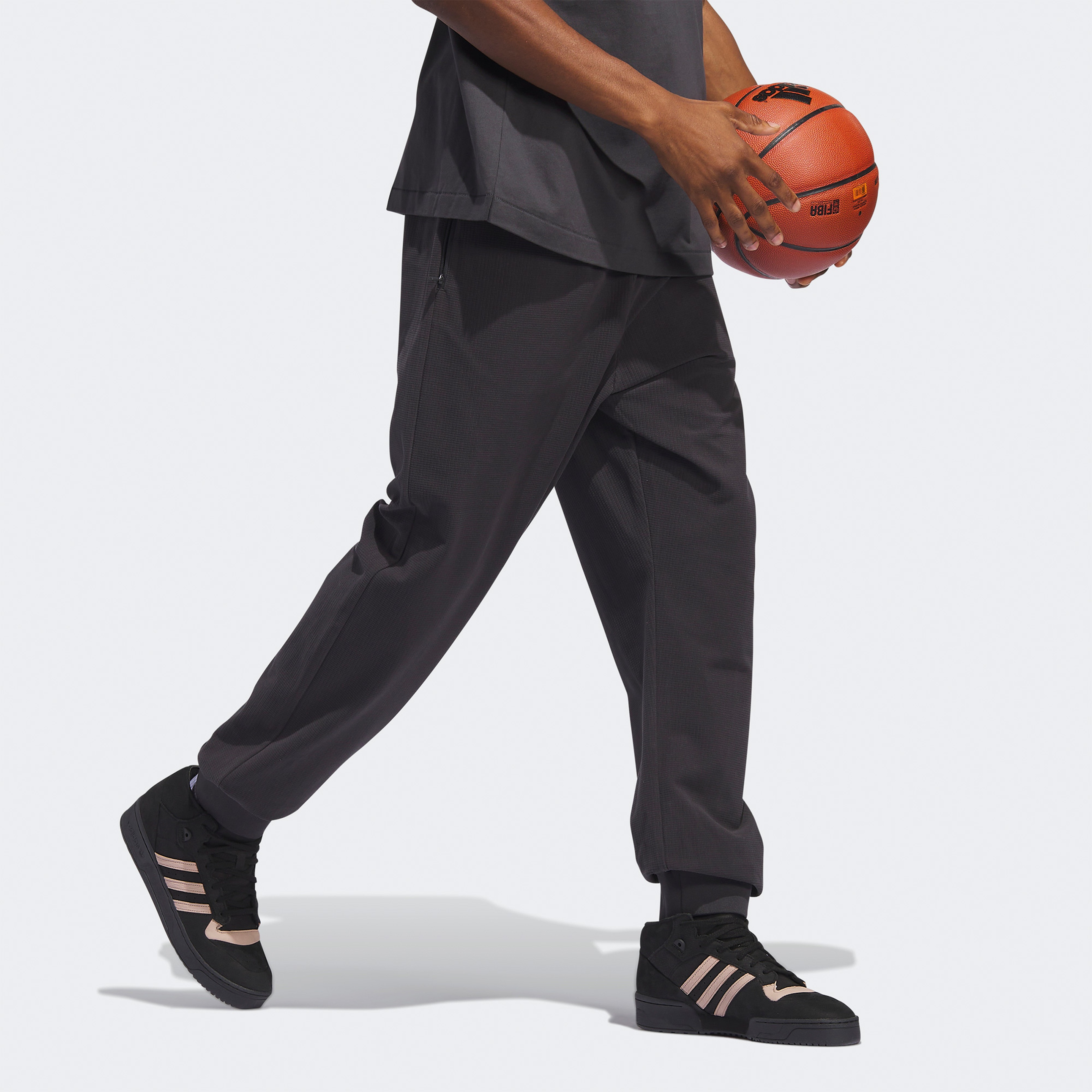 adidas Adi Basketball Unisex Siyah Eşofman Altı