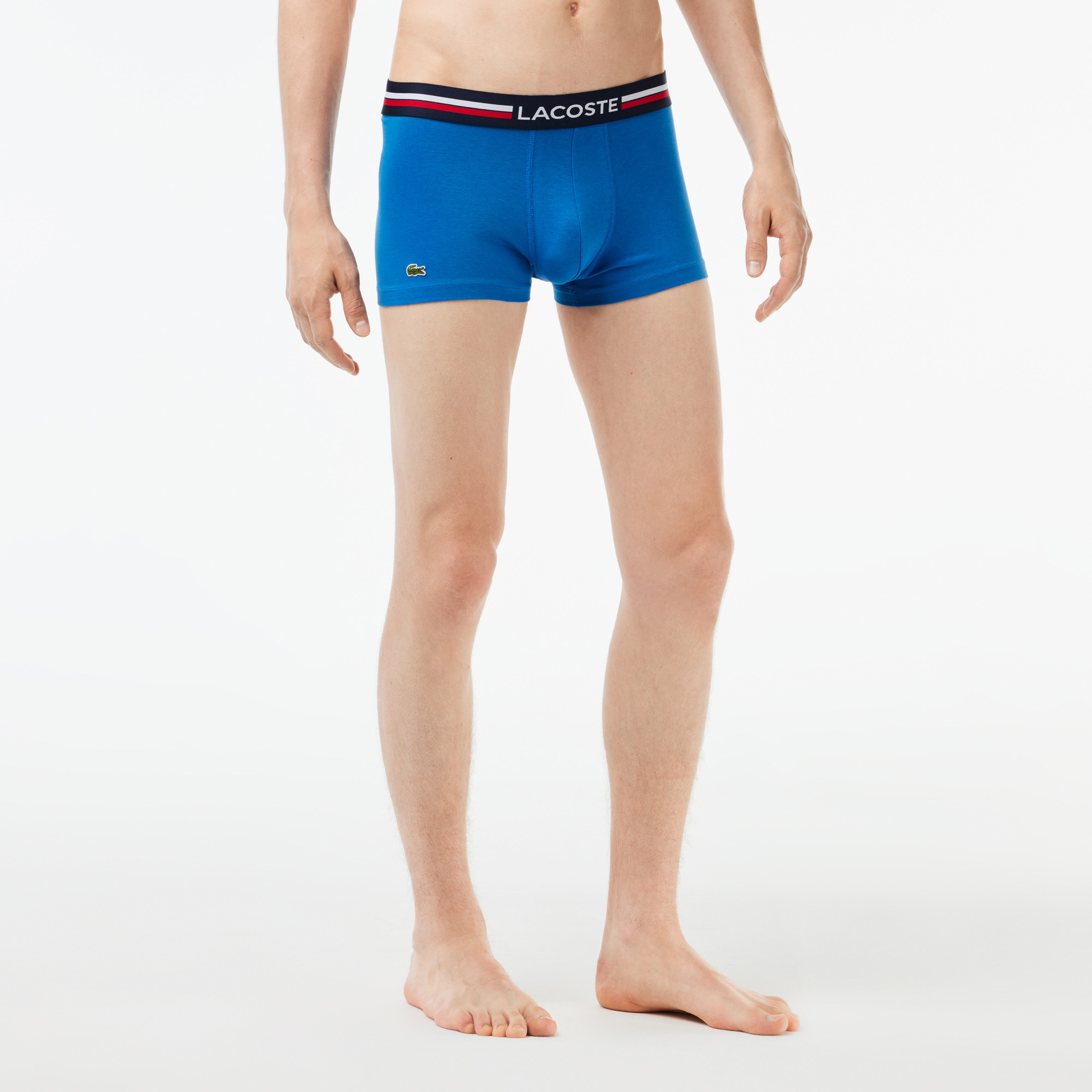 Active Erkek Baskılı 3'lü Renkli Boxer