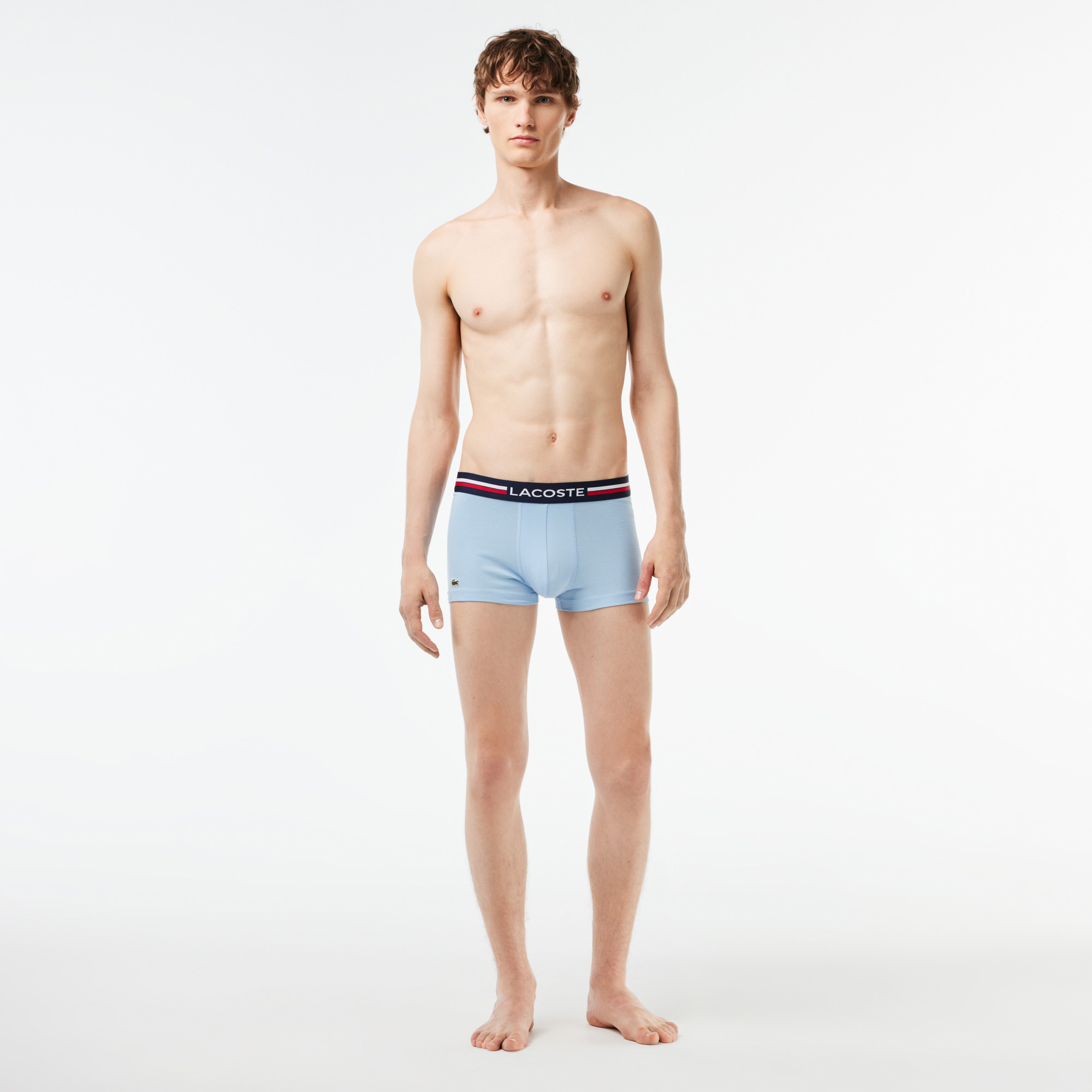 Active Erkek Baskılı 3'lü Renkli Boxer