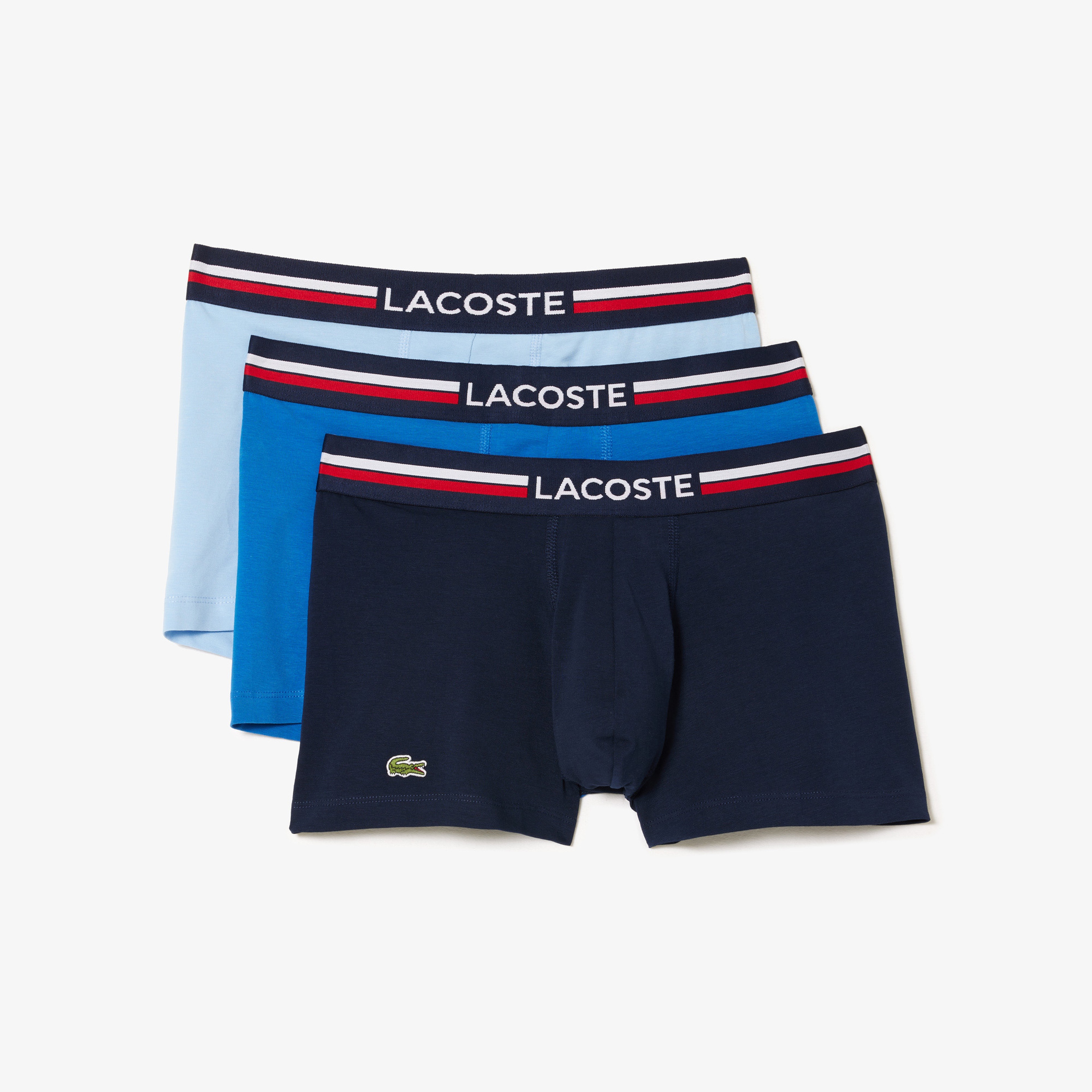 Active Erkek Baskılı 3'lü Renkli Boxer