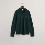 GANT Erkek Yeşil Regular Fit Uzun Kollu Polo