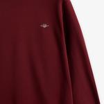 GANT Erkek Bordo Regular Fit Bisiklet Yaka Sweatshirt