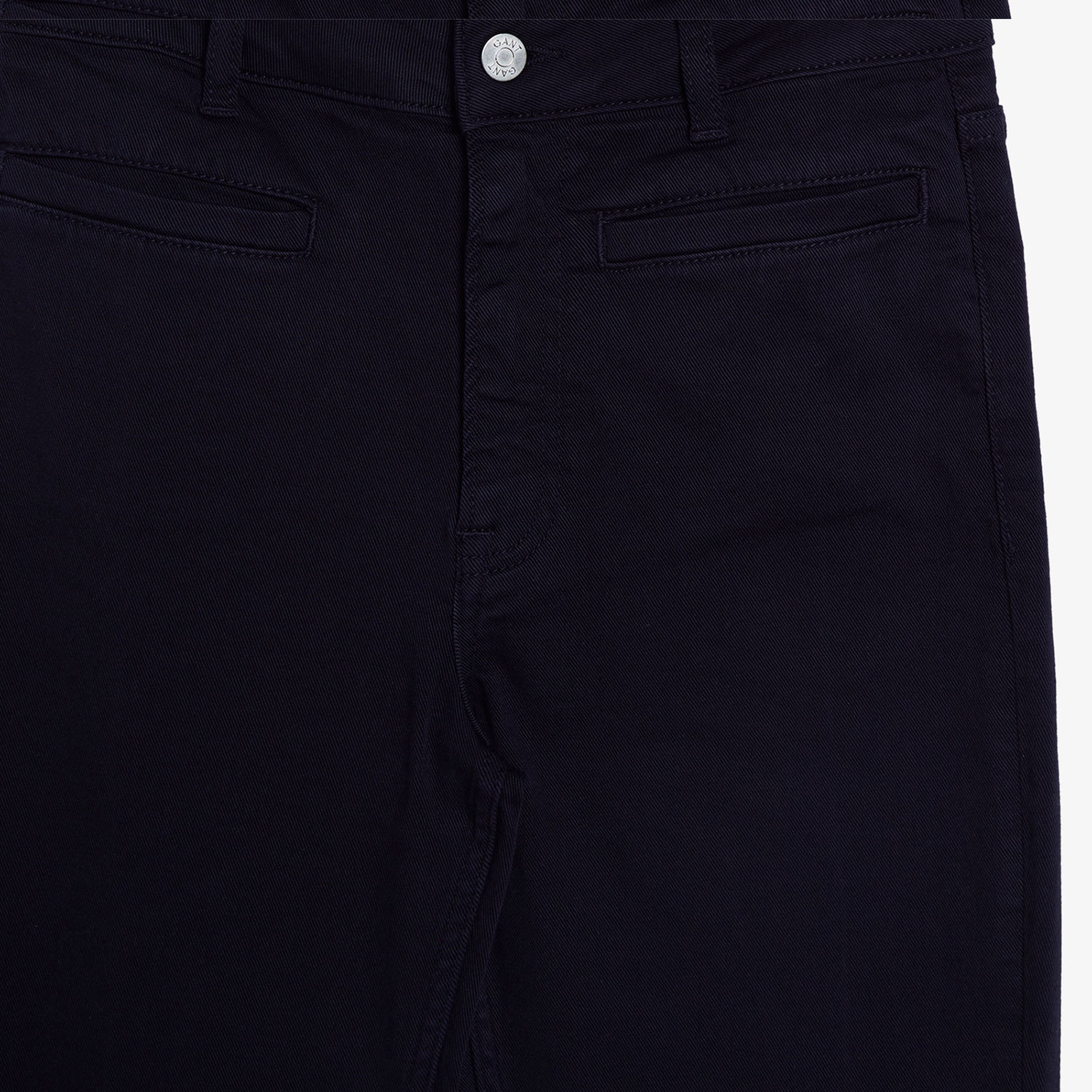 GANT Kadın Lacivert Slim Fit Pantolon
