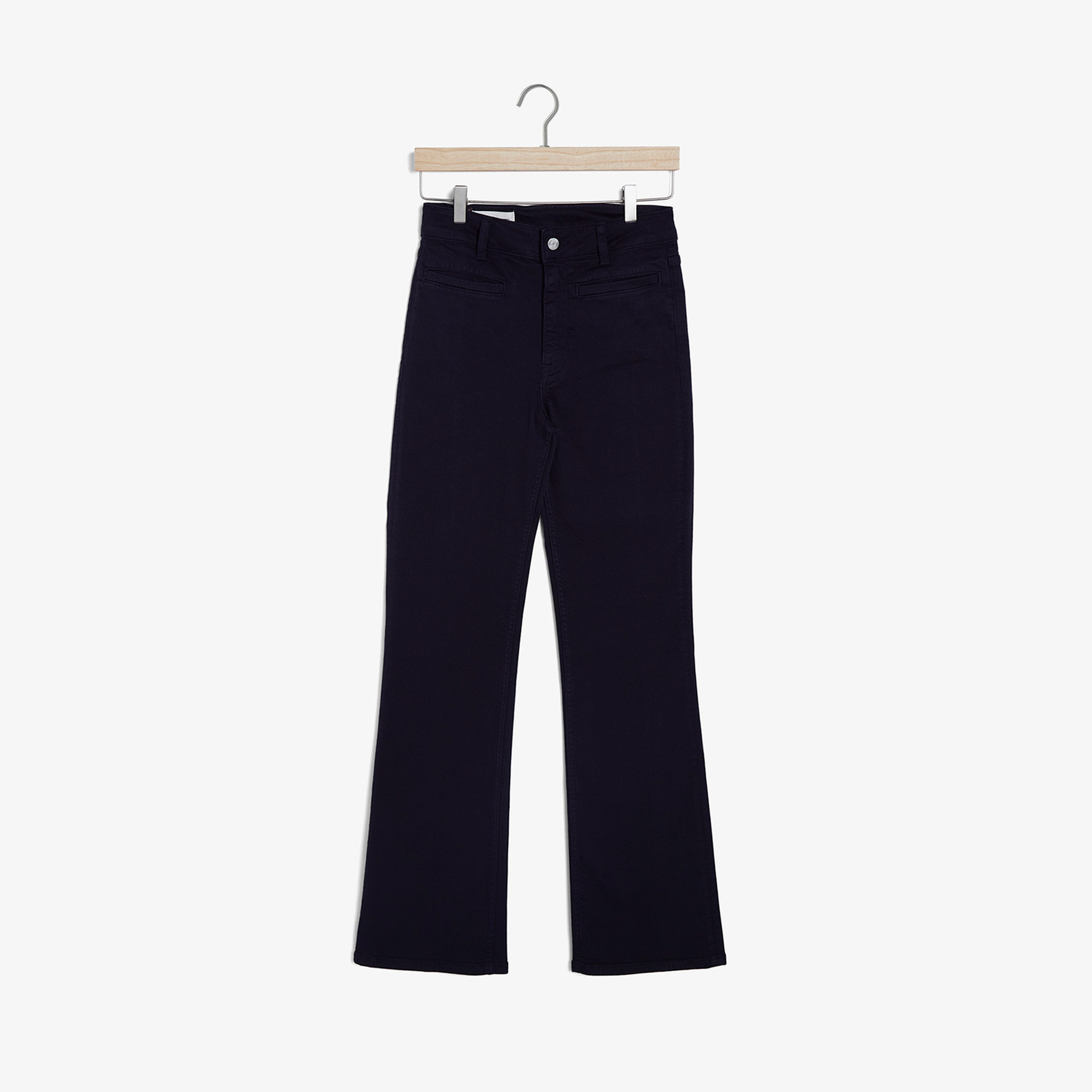 GANT Kadın Lacivert Slim Fit Pantolon