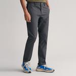 Gant Erkek Gri Slim Fit Chino Pantolon