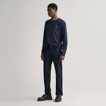 Gant Erkek Lacivert Regular Fit Jean Pantolon