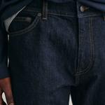 Gant Erkek Lacivert Regular Fit Jean Pantolon