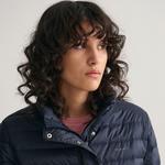 GANT Kadın Lacivert Dik Yaka Kaz Tüyü Mont