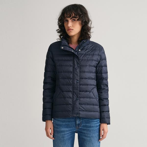 GANT Kadın Lacivert Dik Yaka Kaz Tüyü Mont